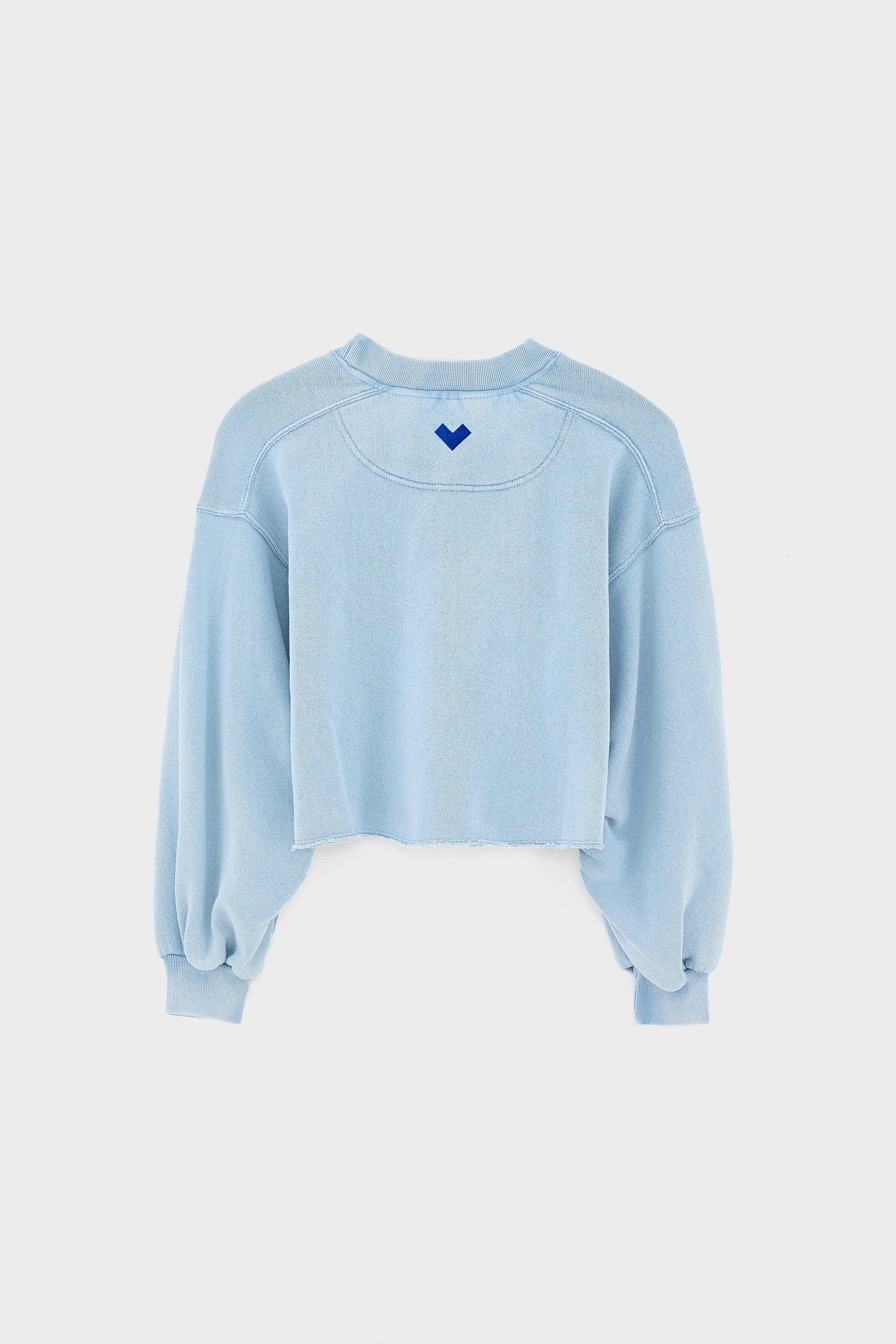 Frante Cropped Sweatshirt - Nirvana For Girls | Bellerose