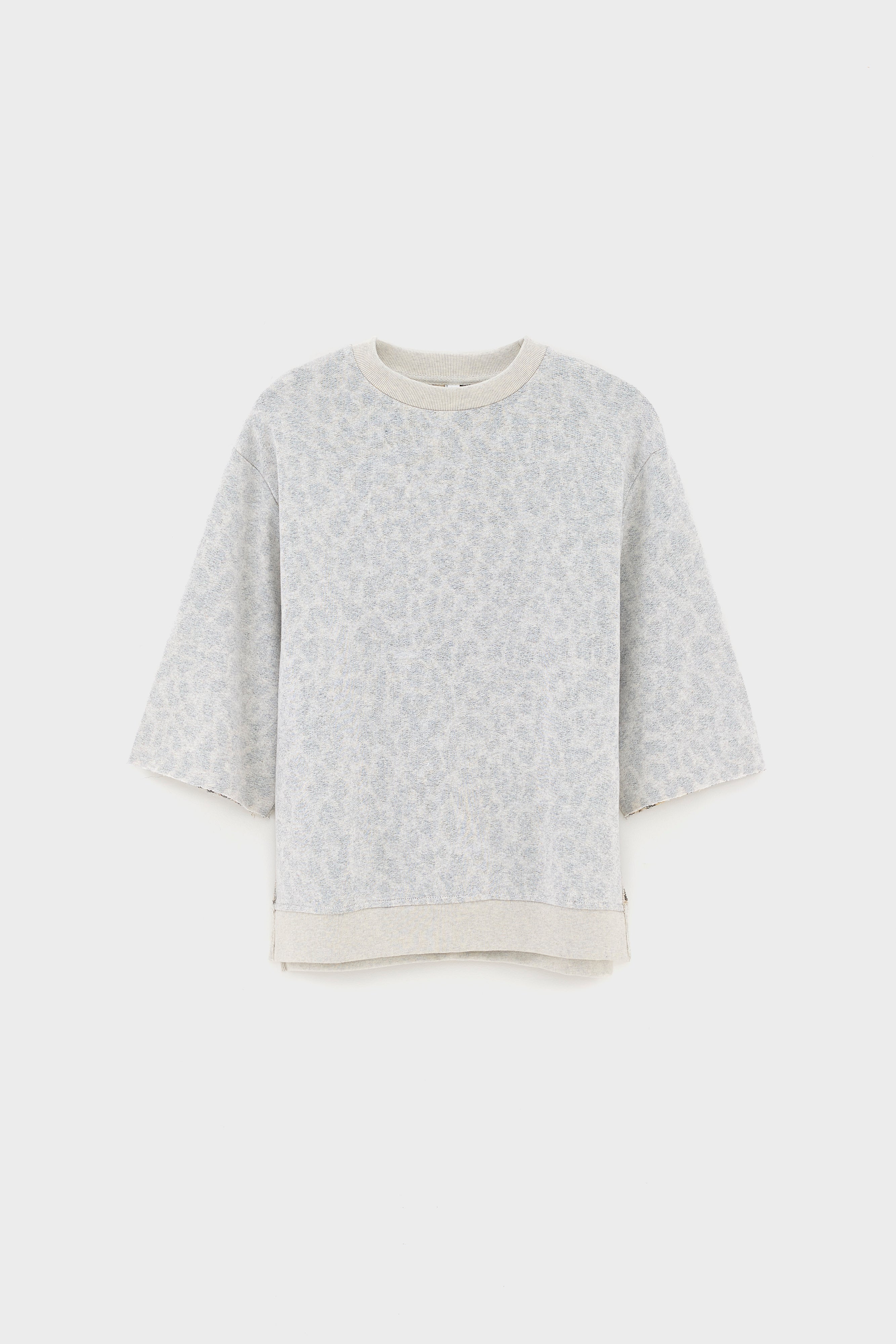 Fobul Relaxed Sweatshirt - Oyster For Girls | Bellerose