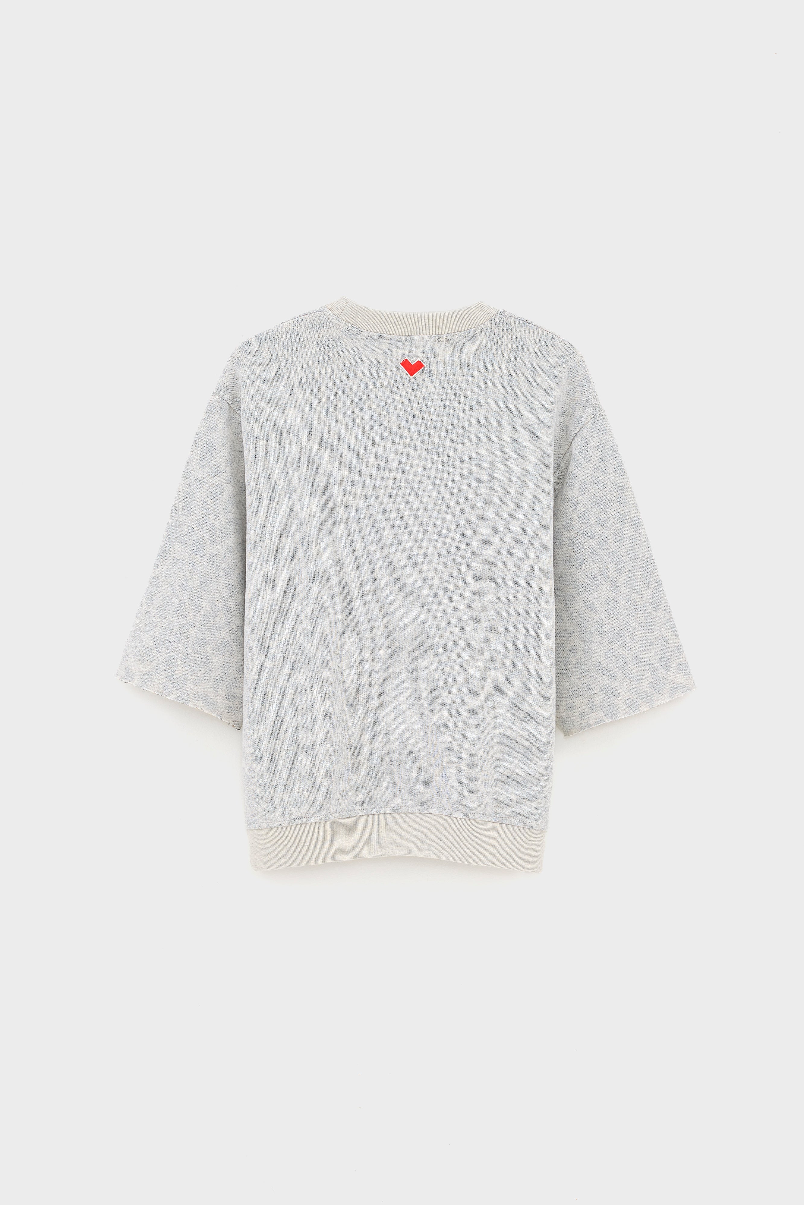 Fobul Relaxed Sweatshirt - Oyster For Girls | Bellerose