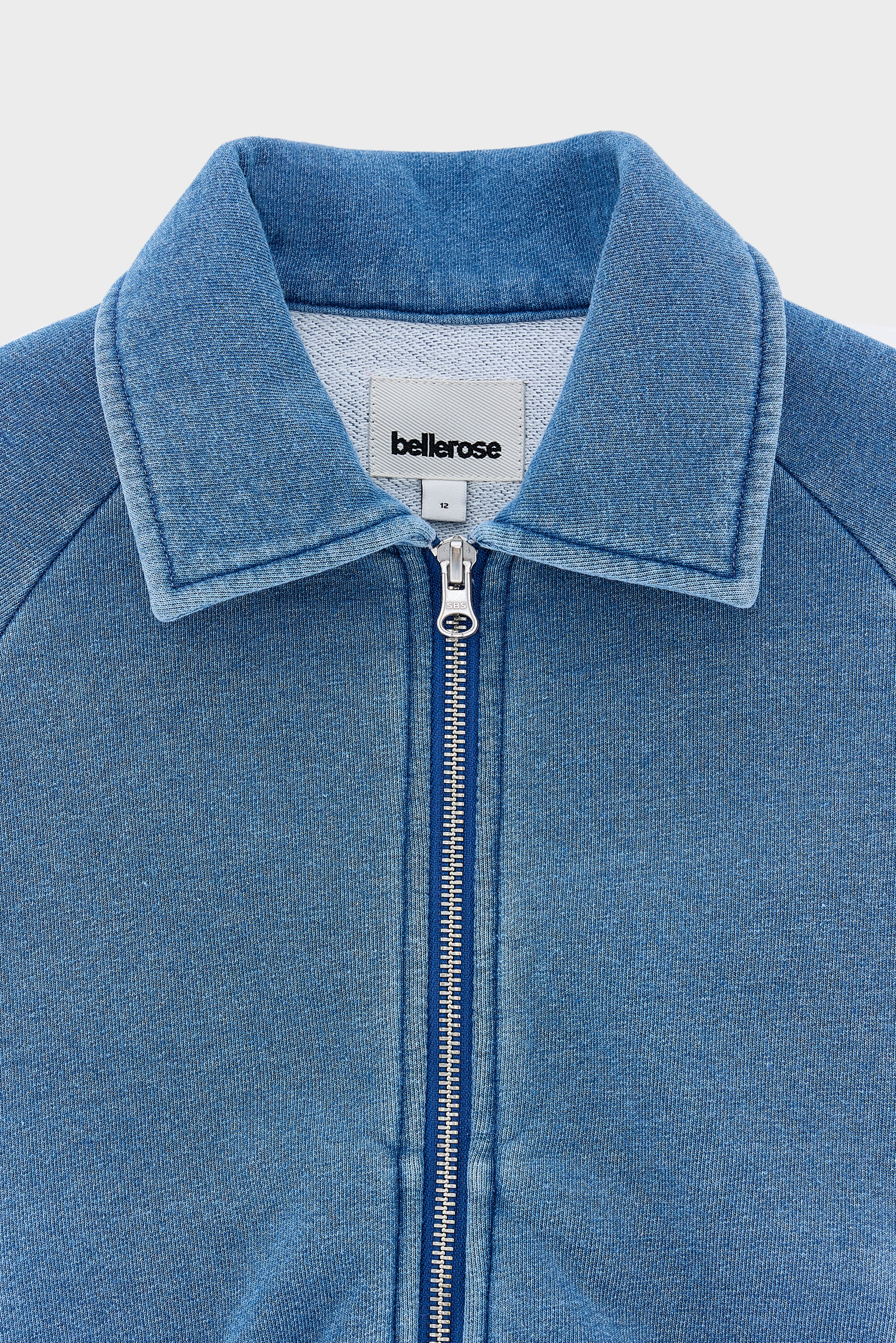 Agness zipped sweatshirt (261 / G / BLUE JEANS)