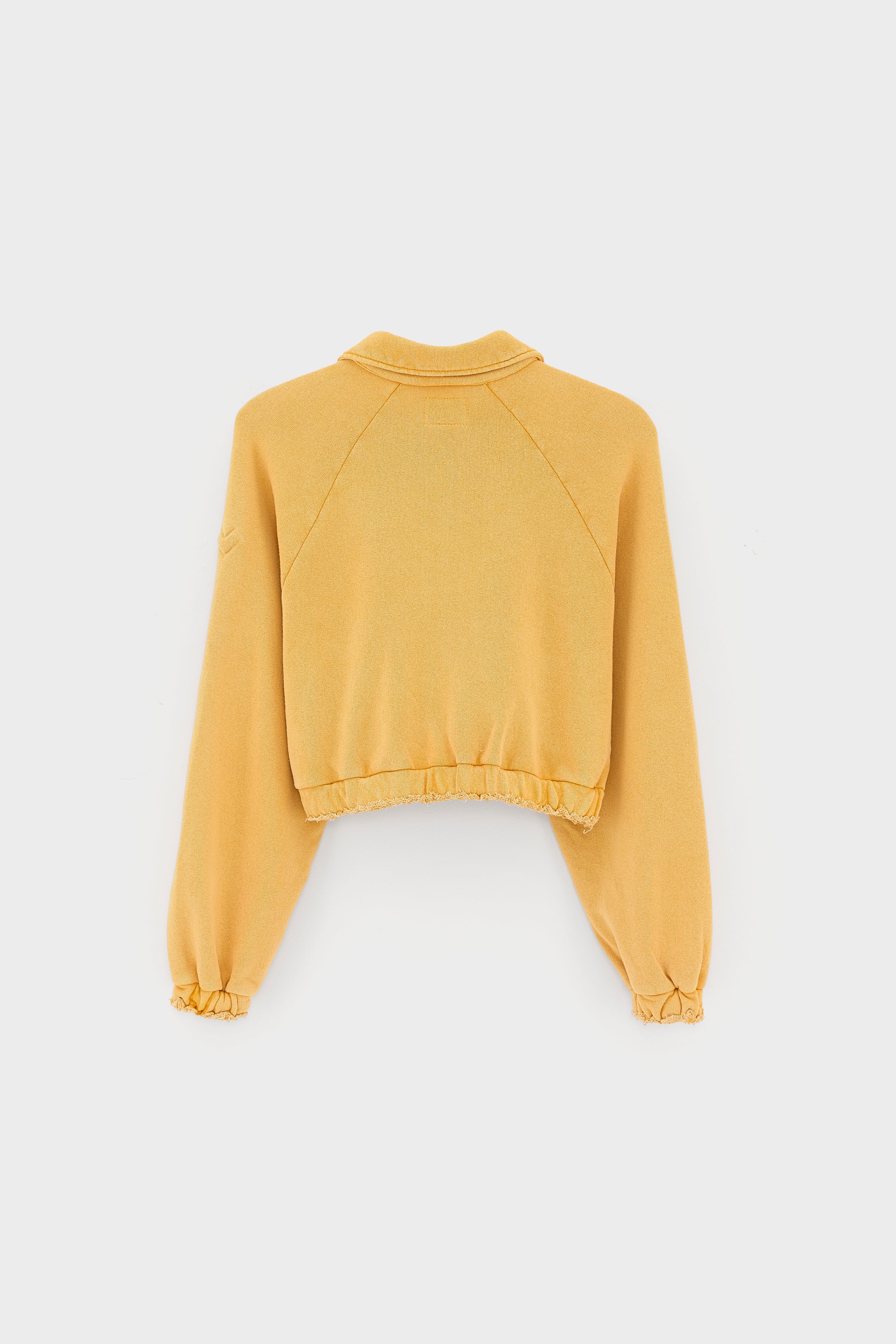 Agness zipped sweatshirt (261 / G / GIRASOLE)
