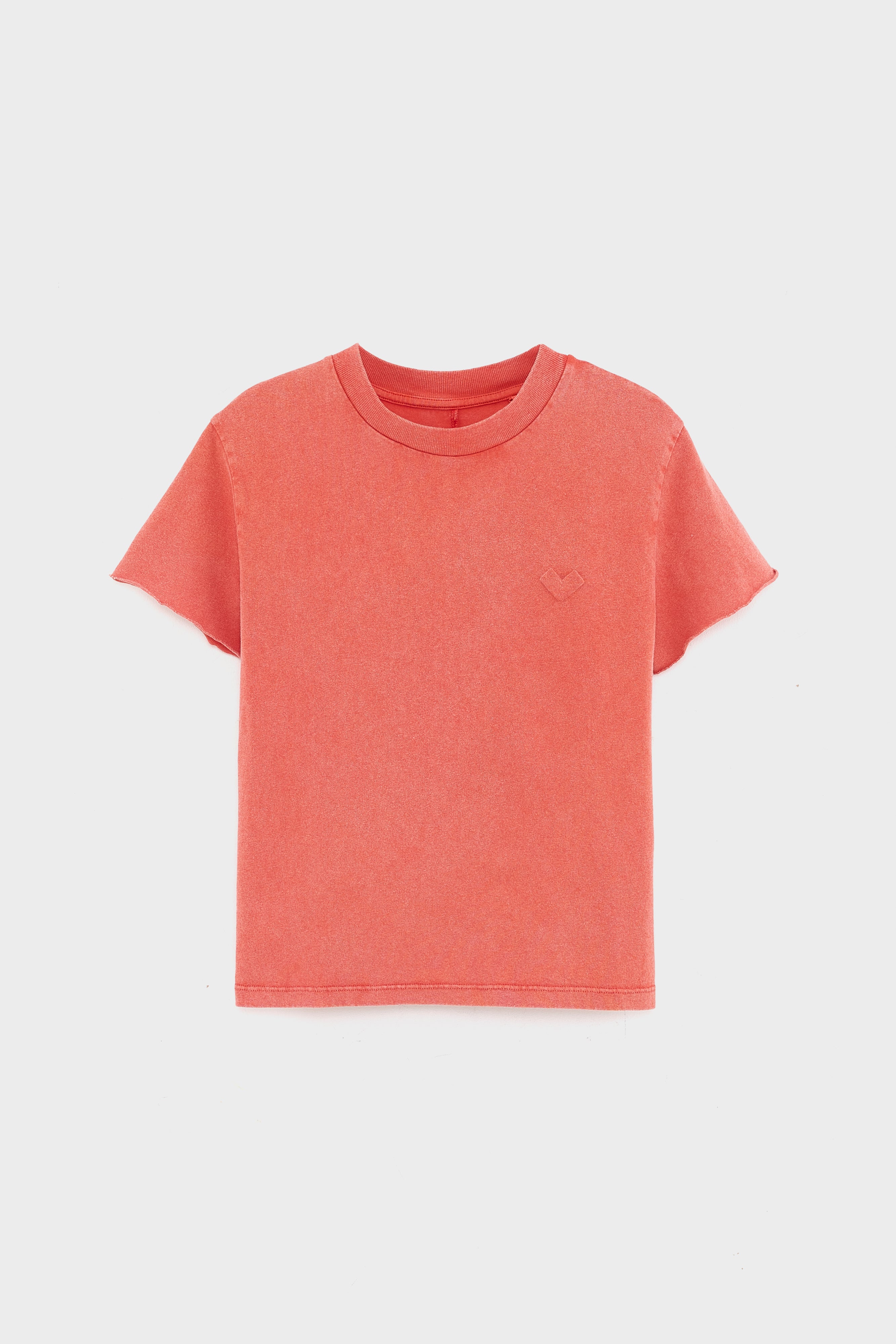 T-shirt À Manches Courtes Venno - Massai red Pour Fille | Bellerose