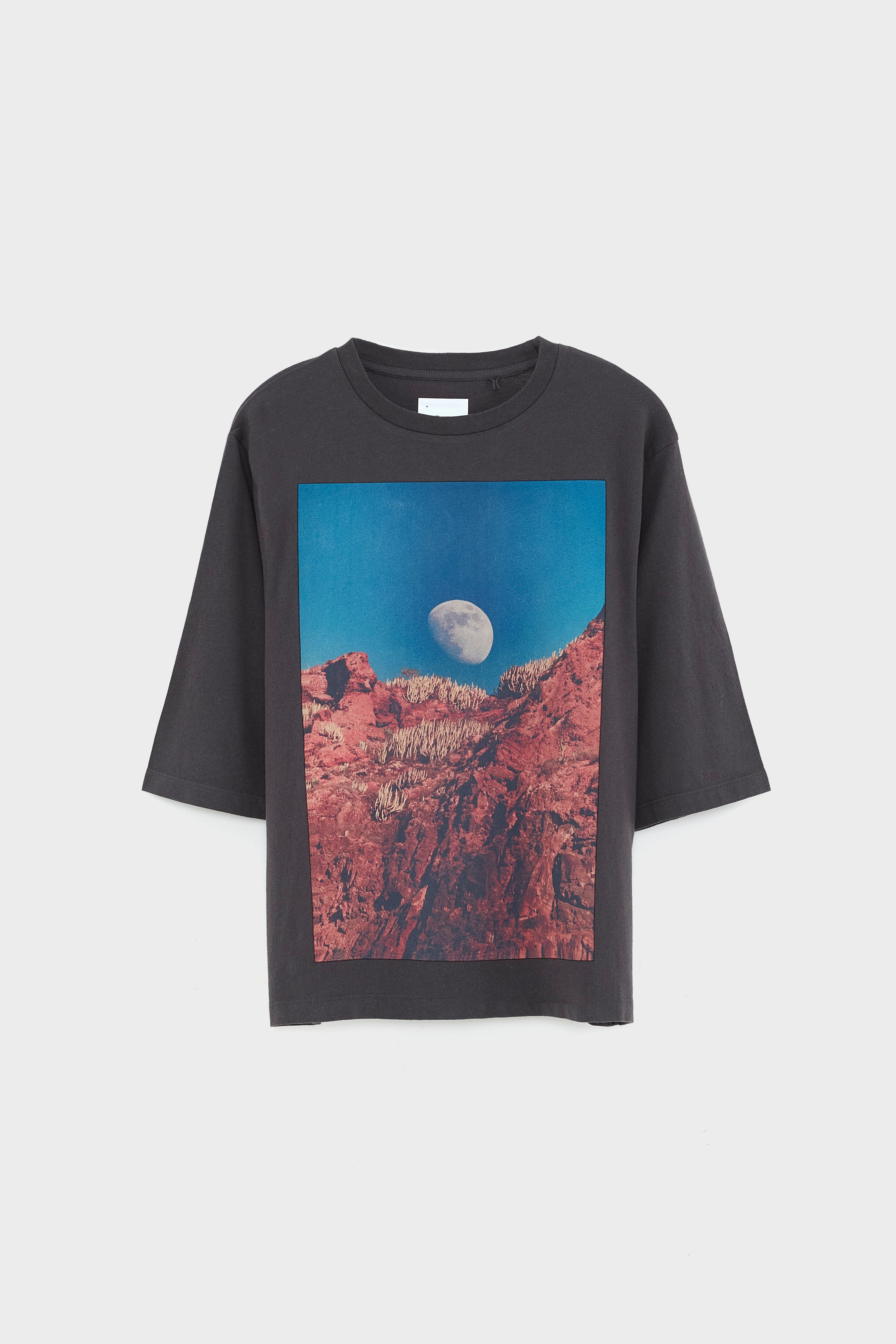 Asha Boyfriend T-shirt - Black sand Für Girls | Bellerose