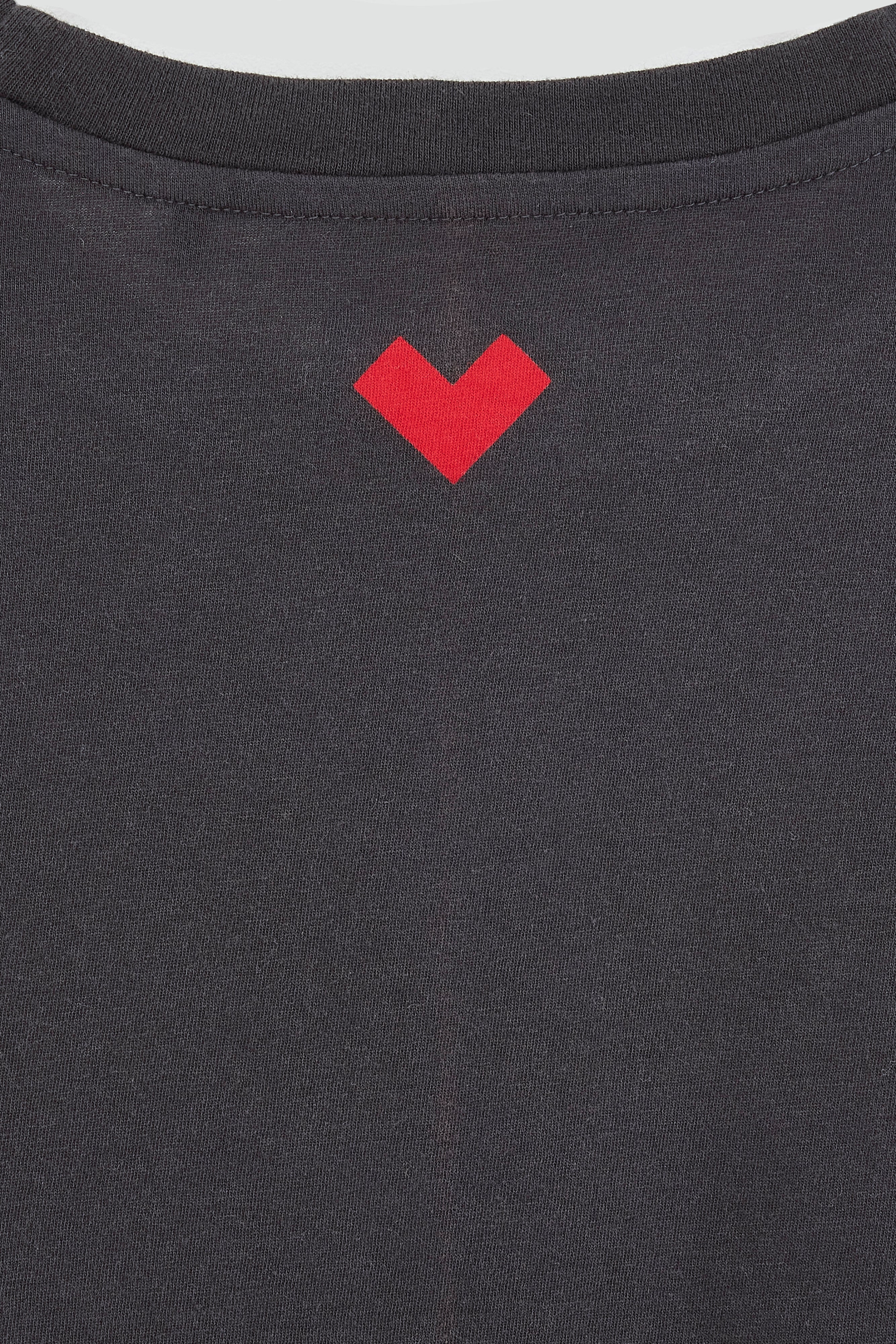 T-shirt boyfriend Asha (261 / G / BLACK SAND)