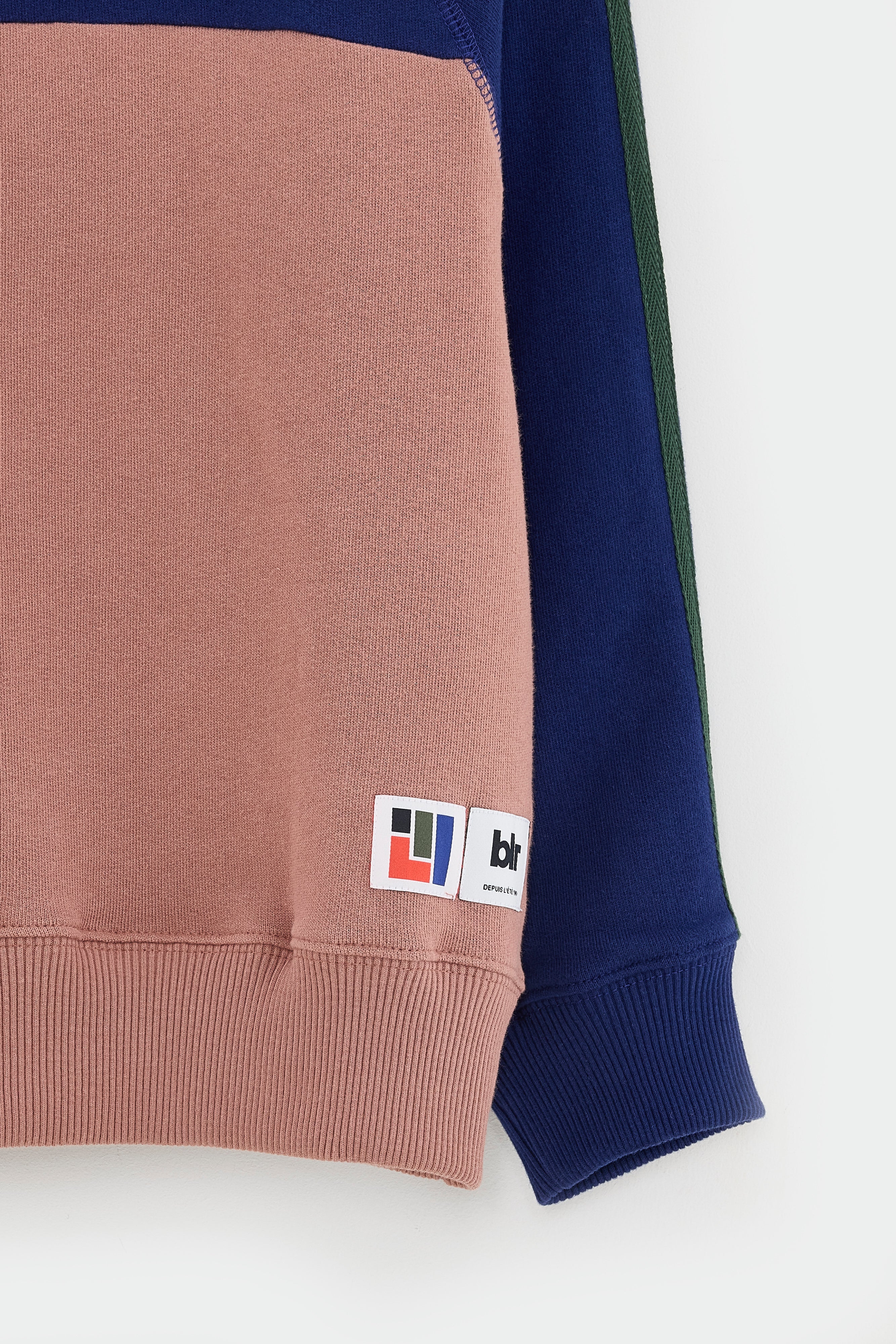 Charls Crewneck Sweatshirt - Indigo / Walnut For Boys | Bellerose