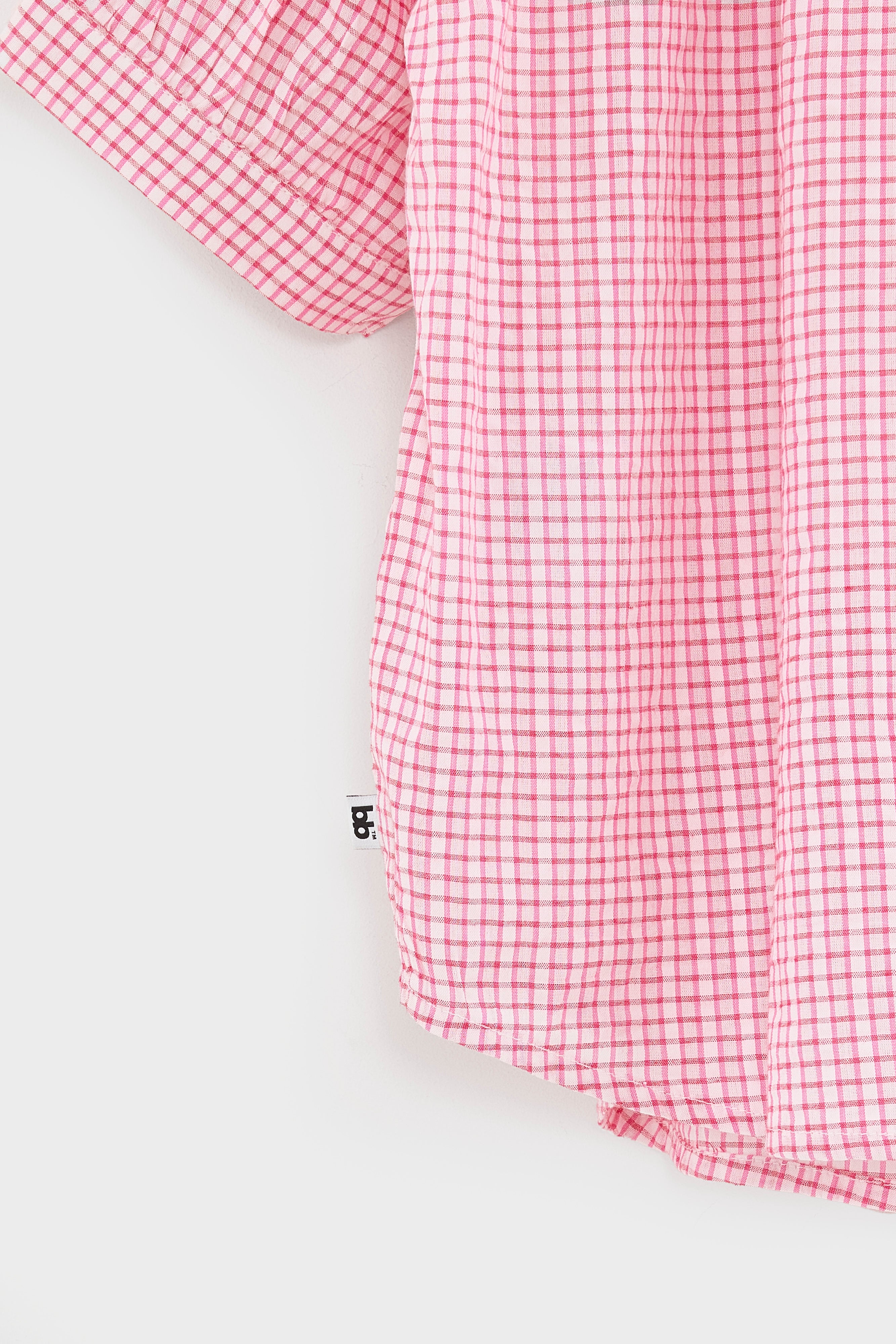 Hopsa short-sleeve blouse (261 / G / CHECK A)