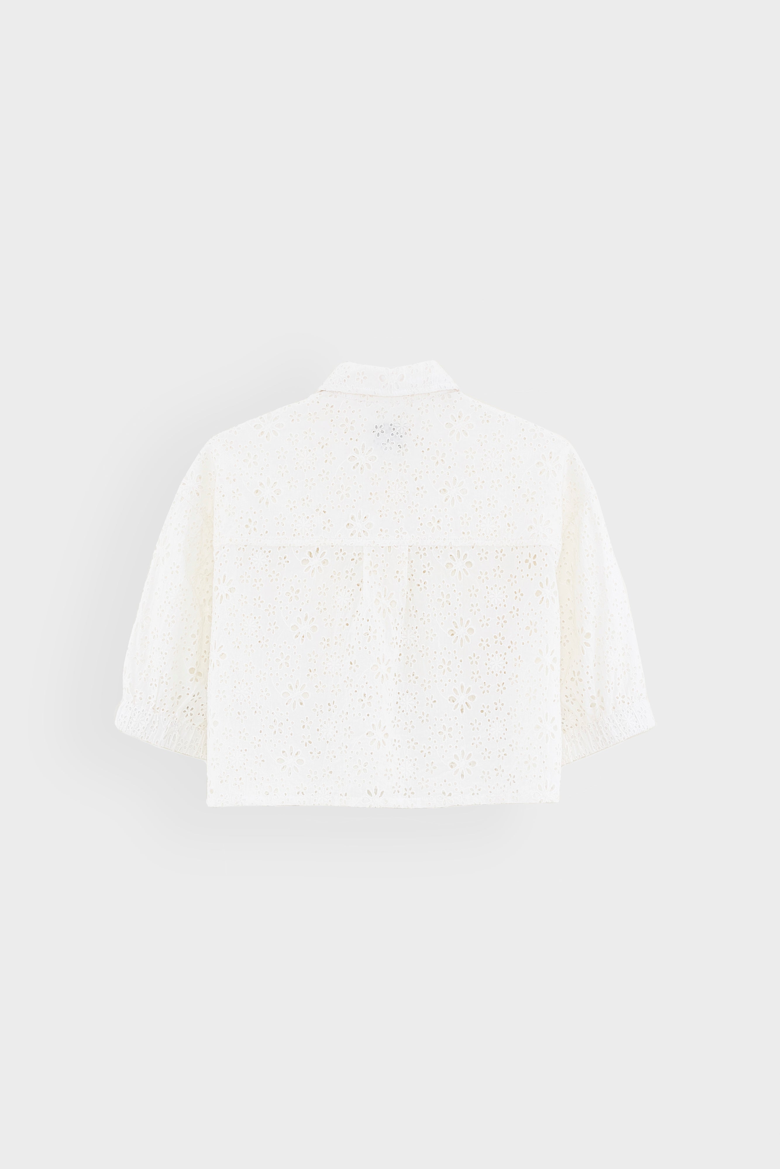 Higgle Cropped Shirt - White For Girls | Bellerose