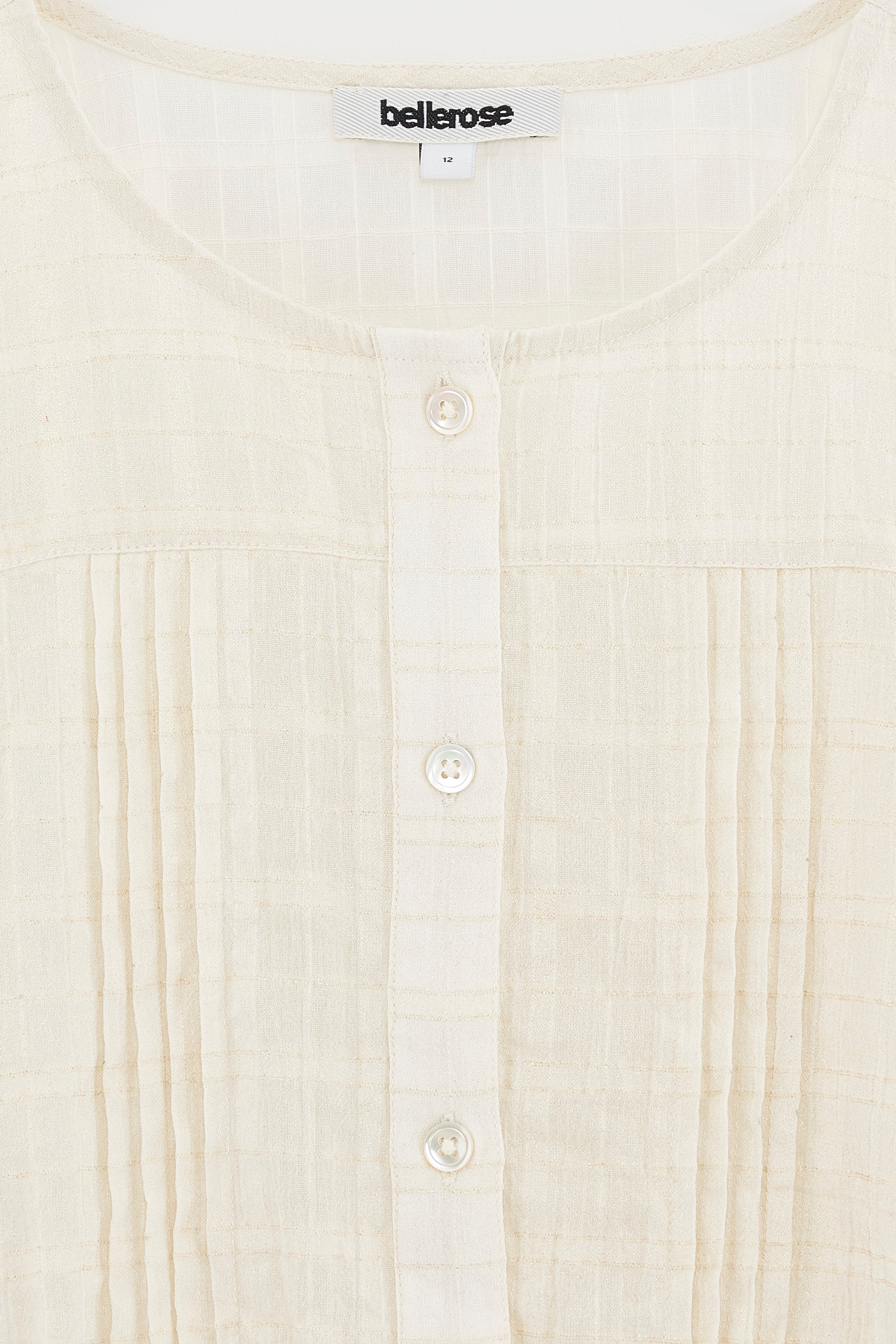 Howdy cropped blouse (261 / G / GOLD)