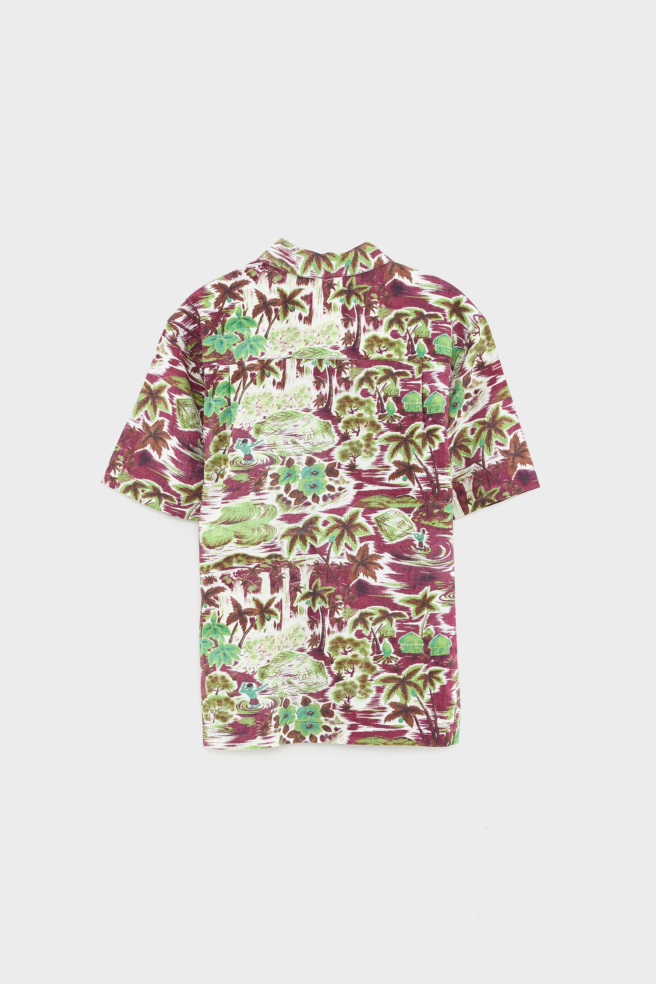 Arno Short-sleeve Shirt - Acid / Bougainvillier / White For Boys | Bellerose