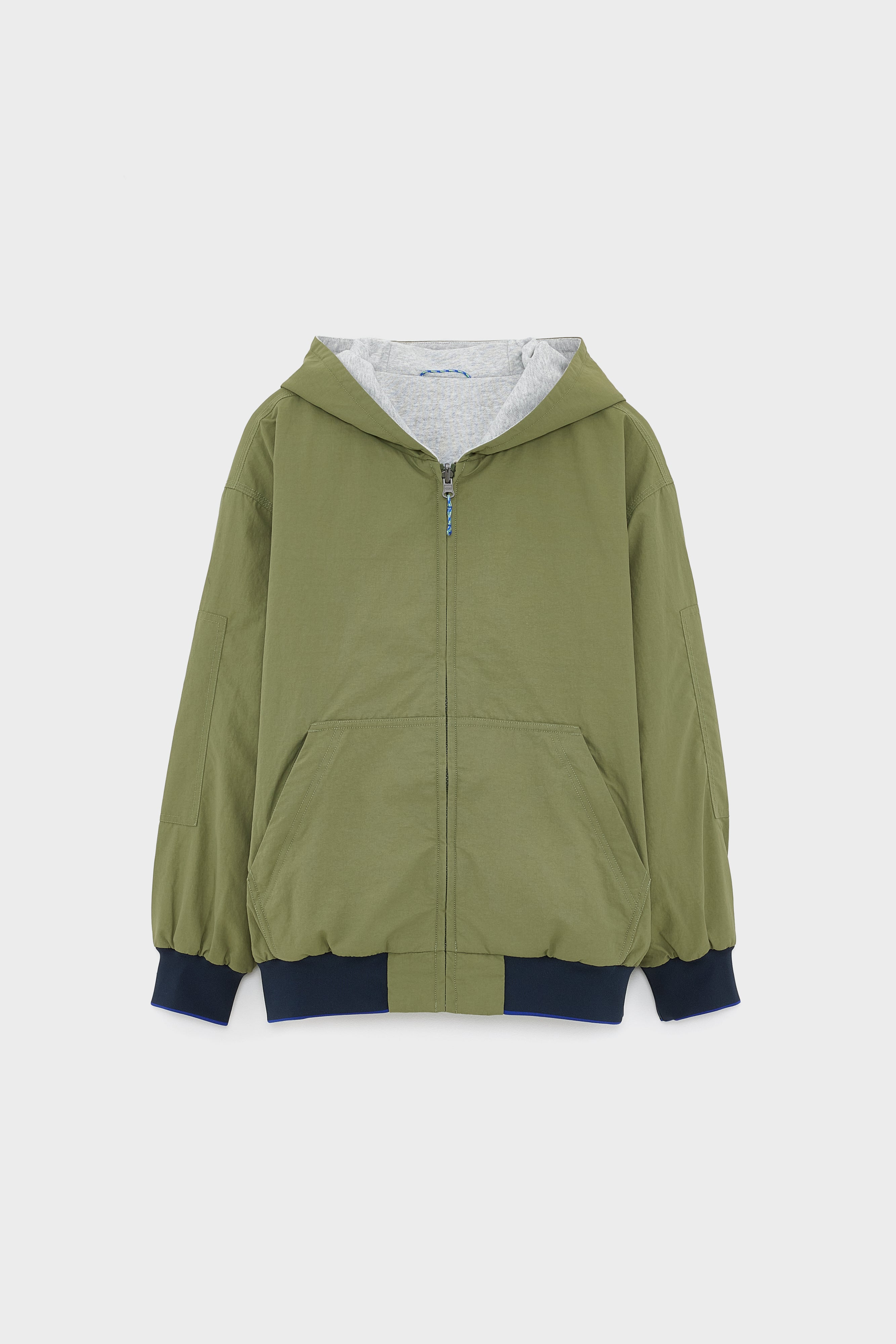 Hamzah Relaxed Rain Jacket - H. grey / Jeep For Boys | Bellerose