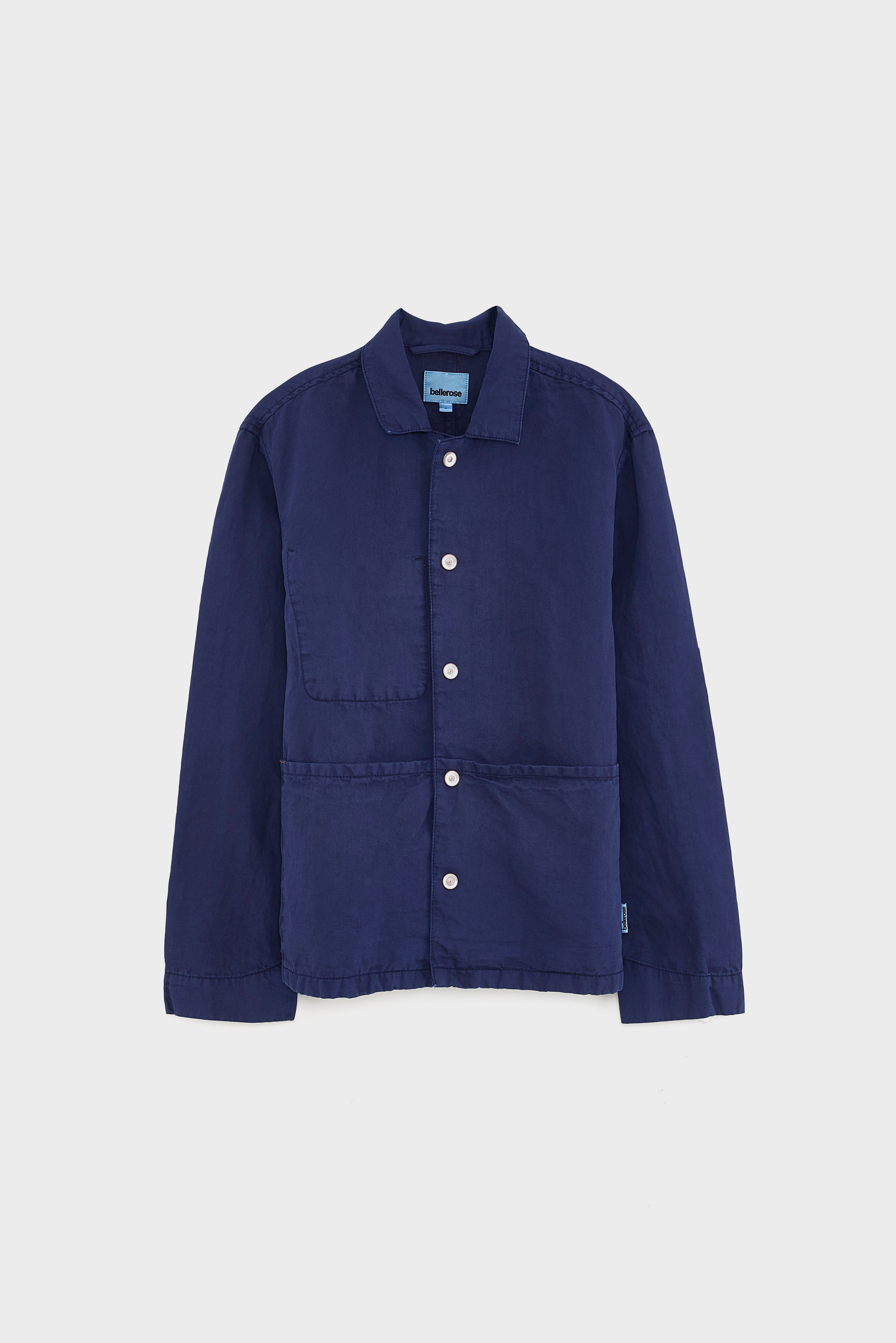 Wayatt Relaxed Overshirt - Naval For Boys | Bellerose