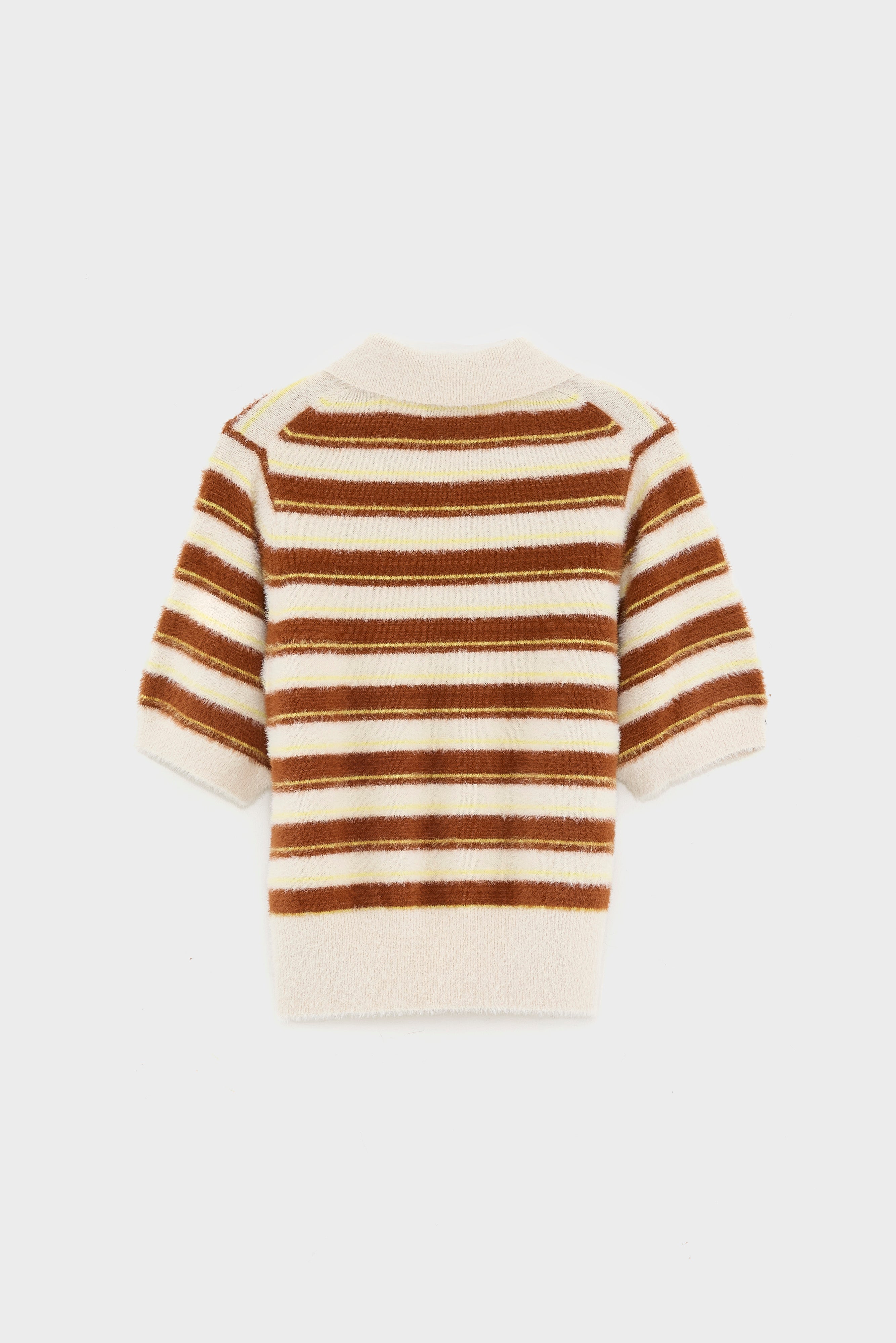 Golle knitted polo (261 / G / STRIPE B)