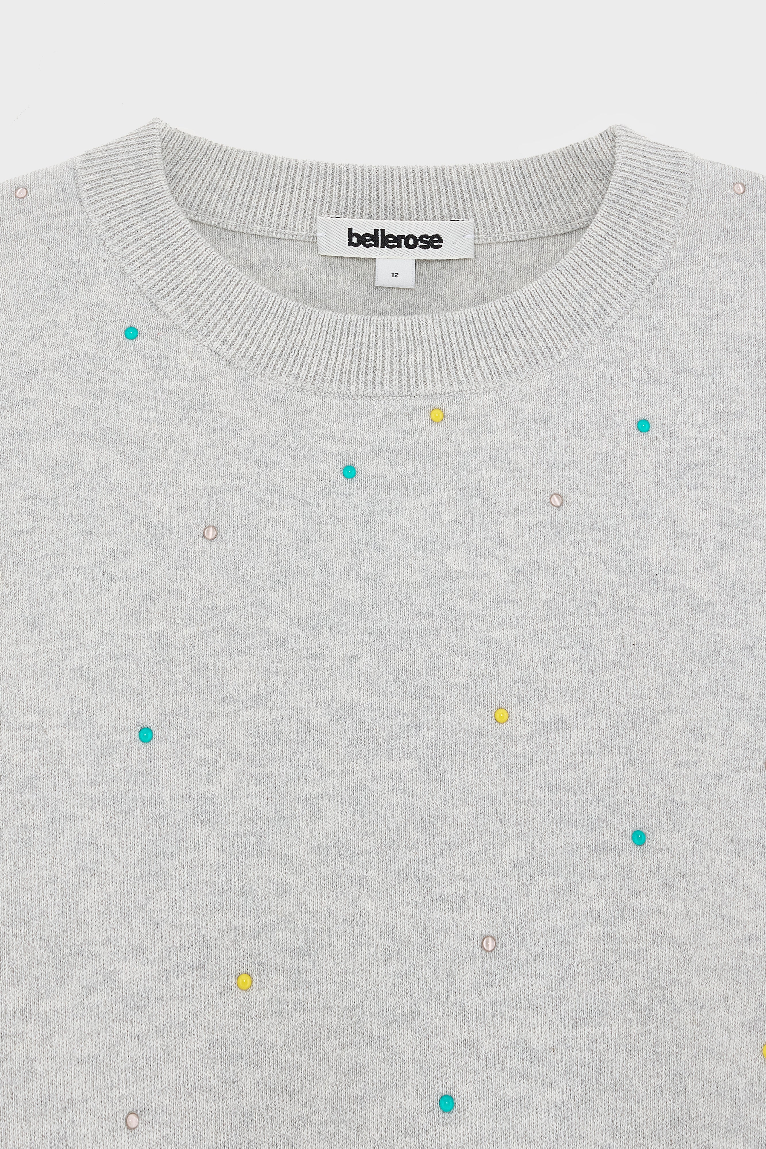 Anguy mouwloze sweater (261 / G / OYSTER)