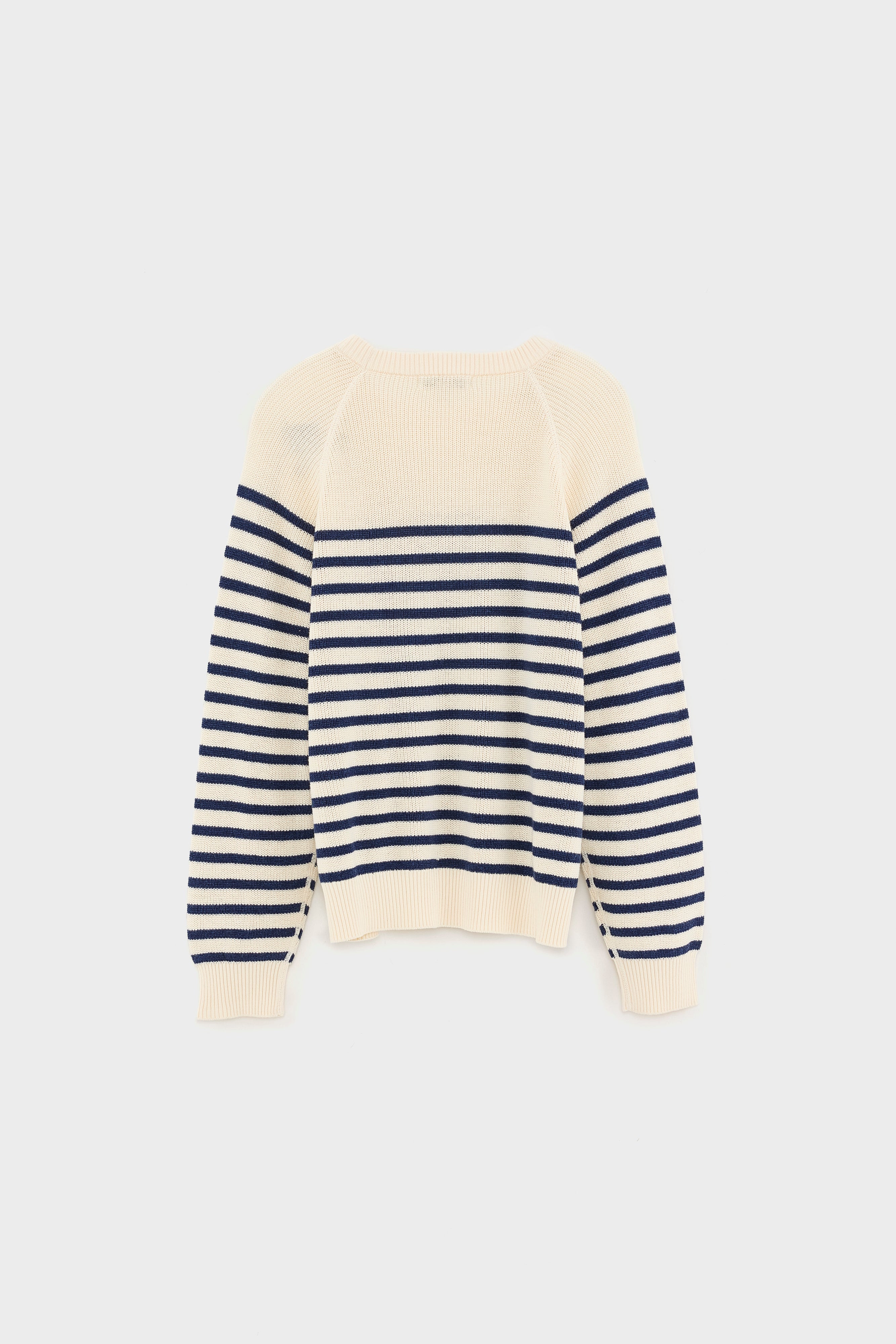 Adeil Crewneck Sweater - Denim / Milky way For Boys | Bellerose