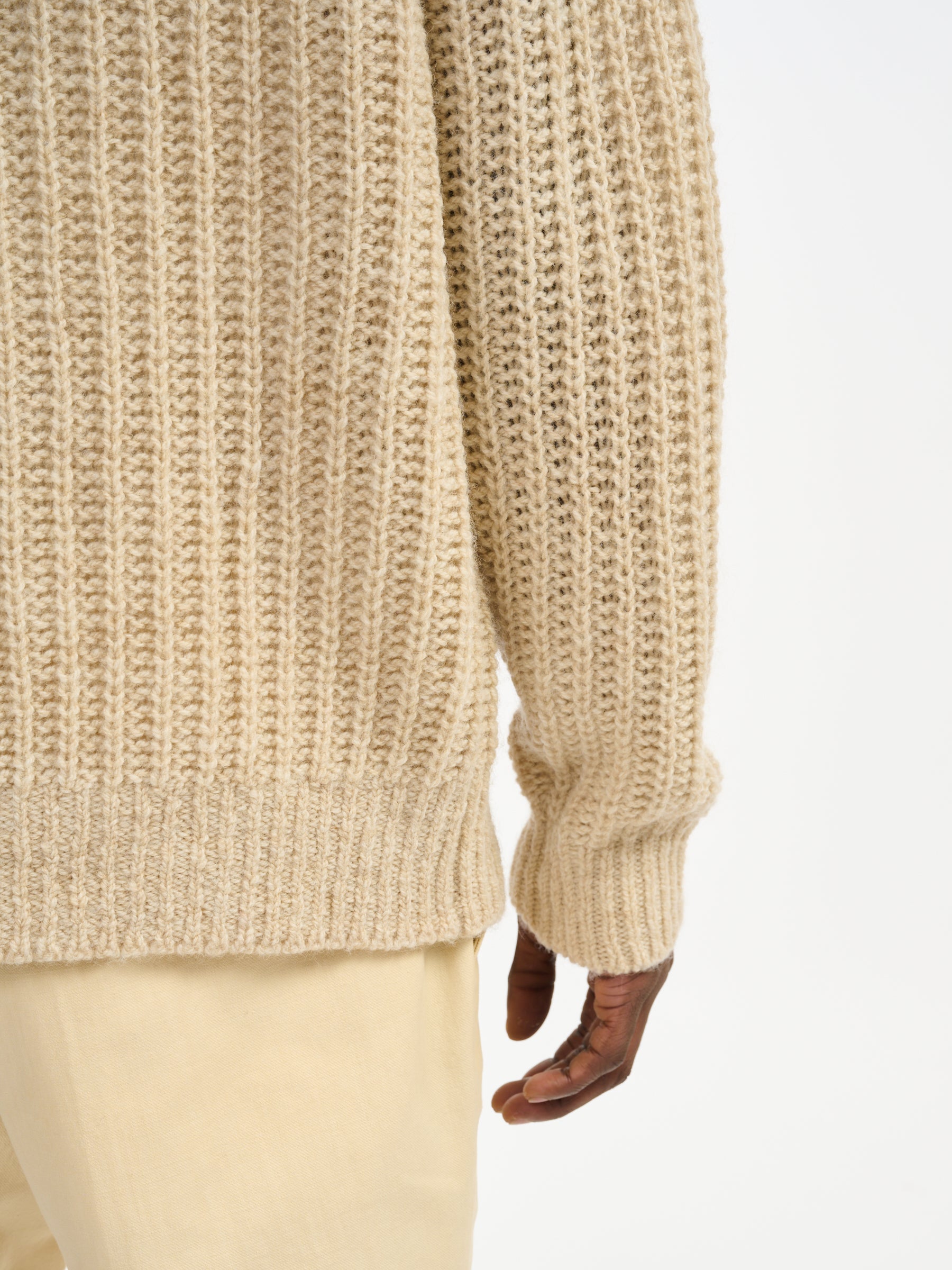 norvi cardigan (241 / M / BEIGE MELANGE)