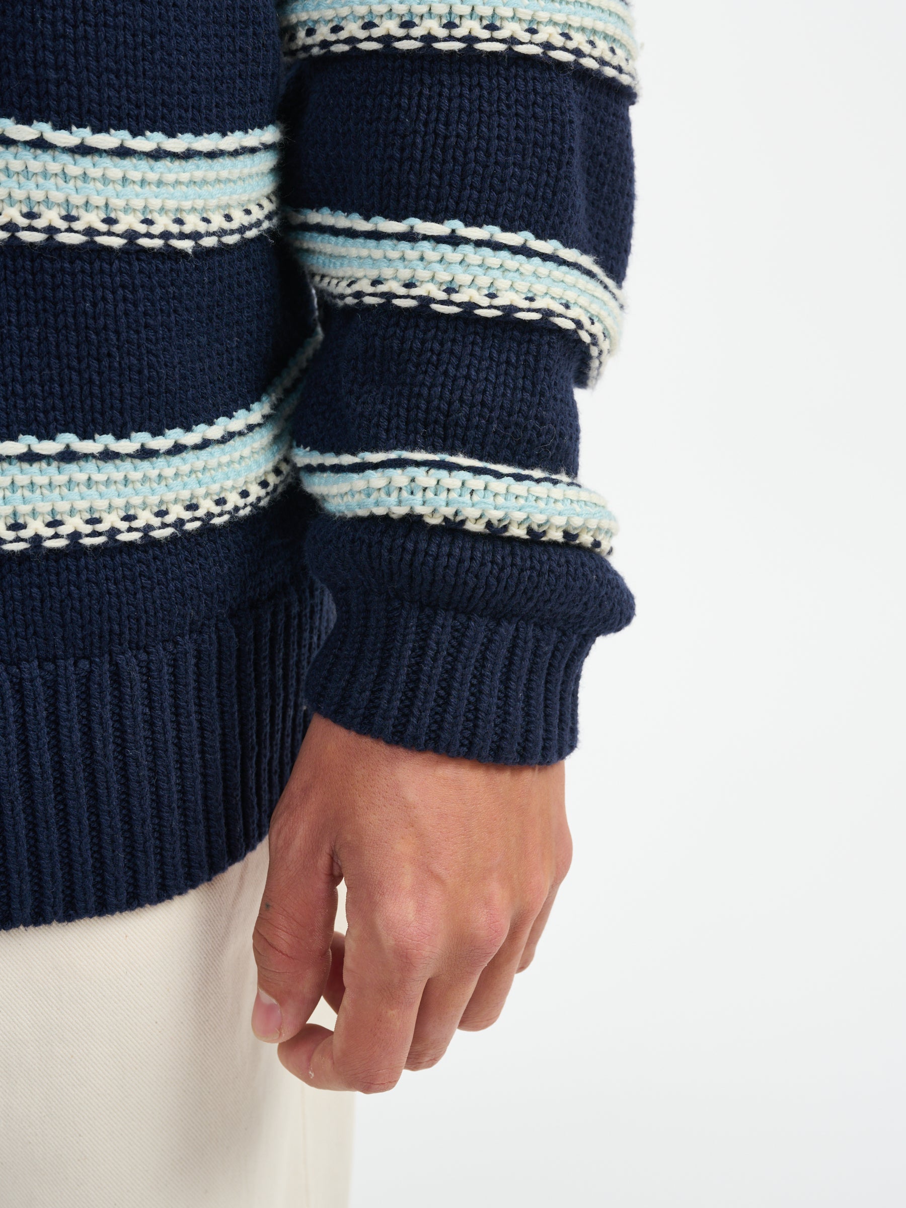 geloc sweater (241 / M / STRIPE B)