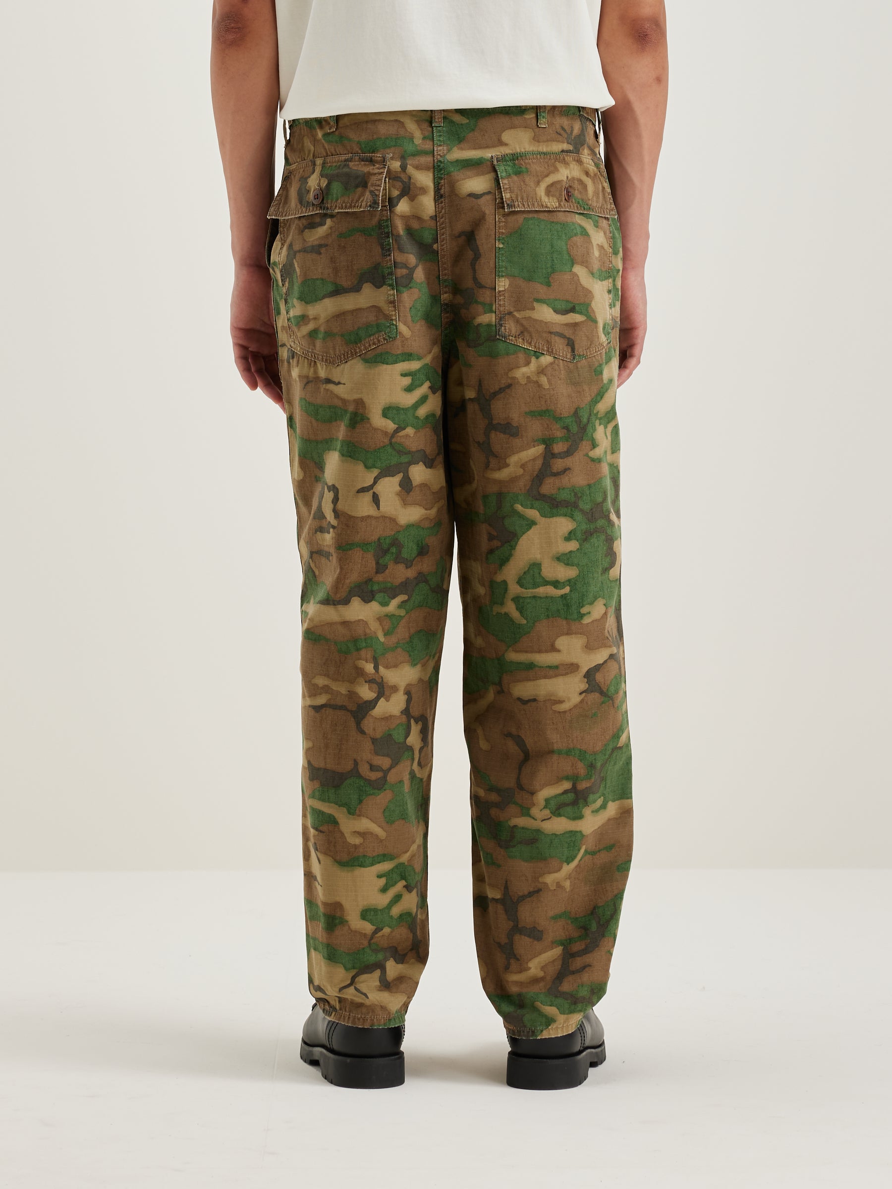 Kargo relaxed cropped broek (242 / M / COMBO A)