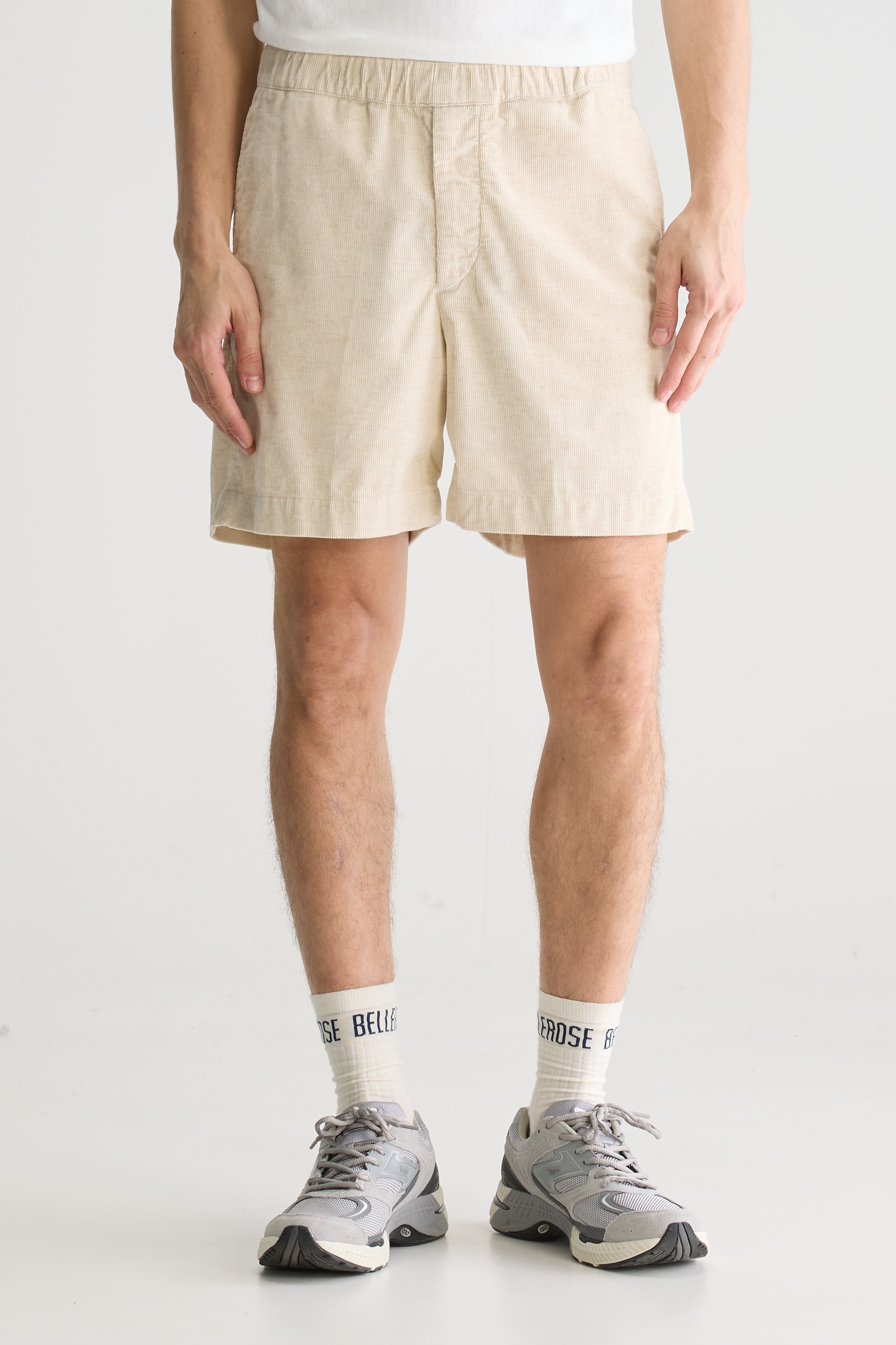 Sean Relaxed Shorts - Calcaire For Men | Bellerose