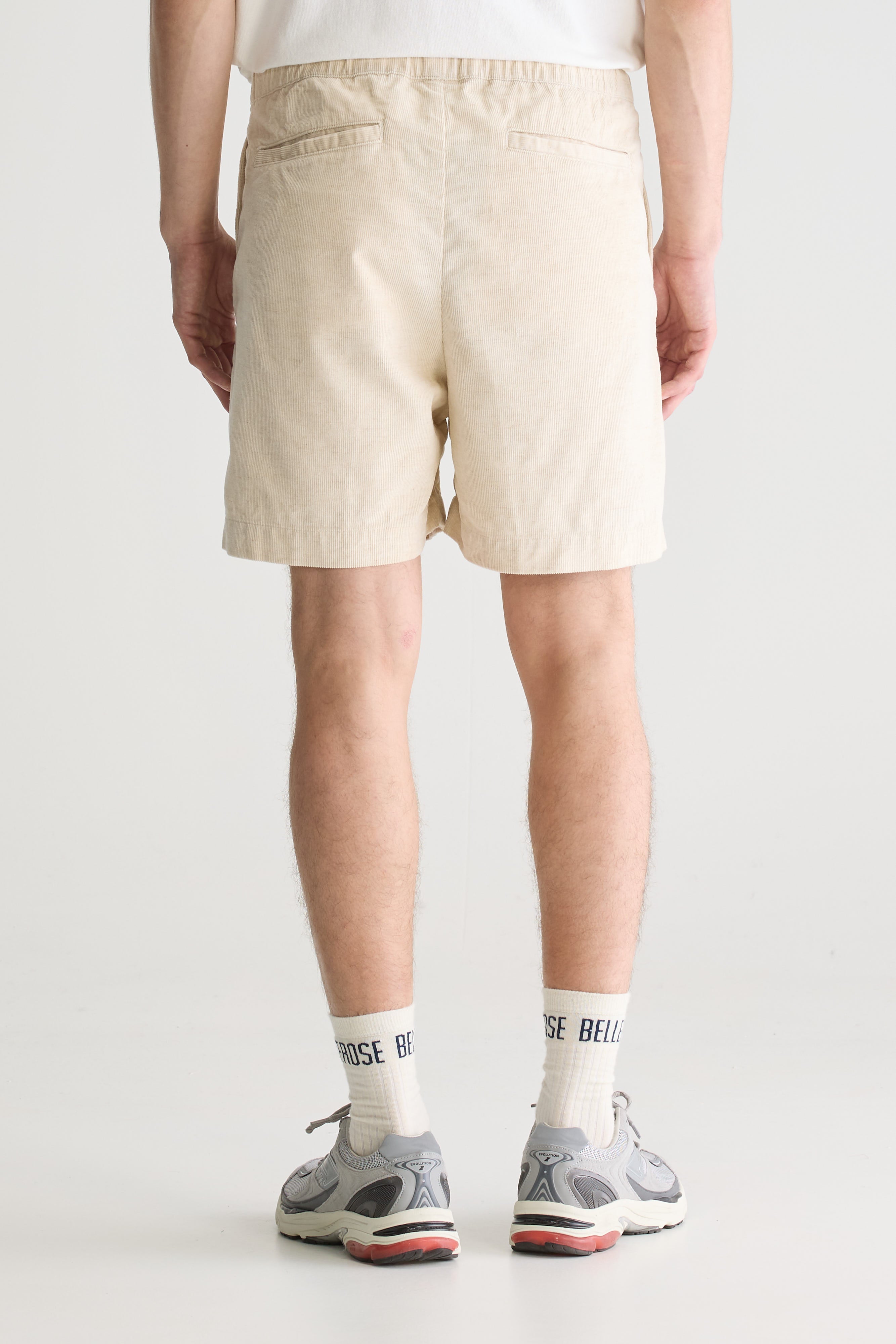 Sean Relaxed Shorts - Calcaire For Men | Bellerose