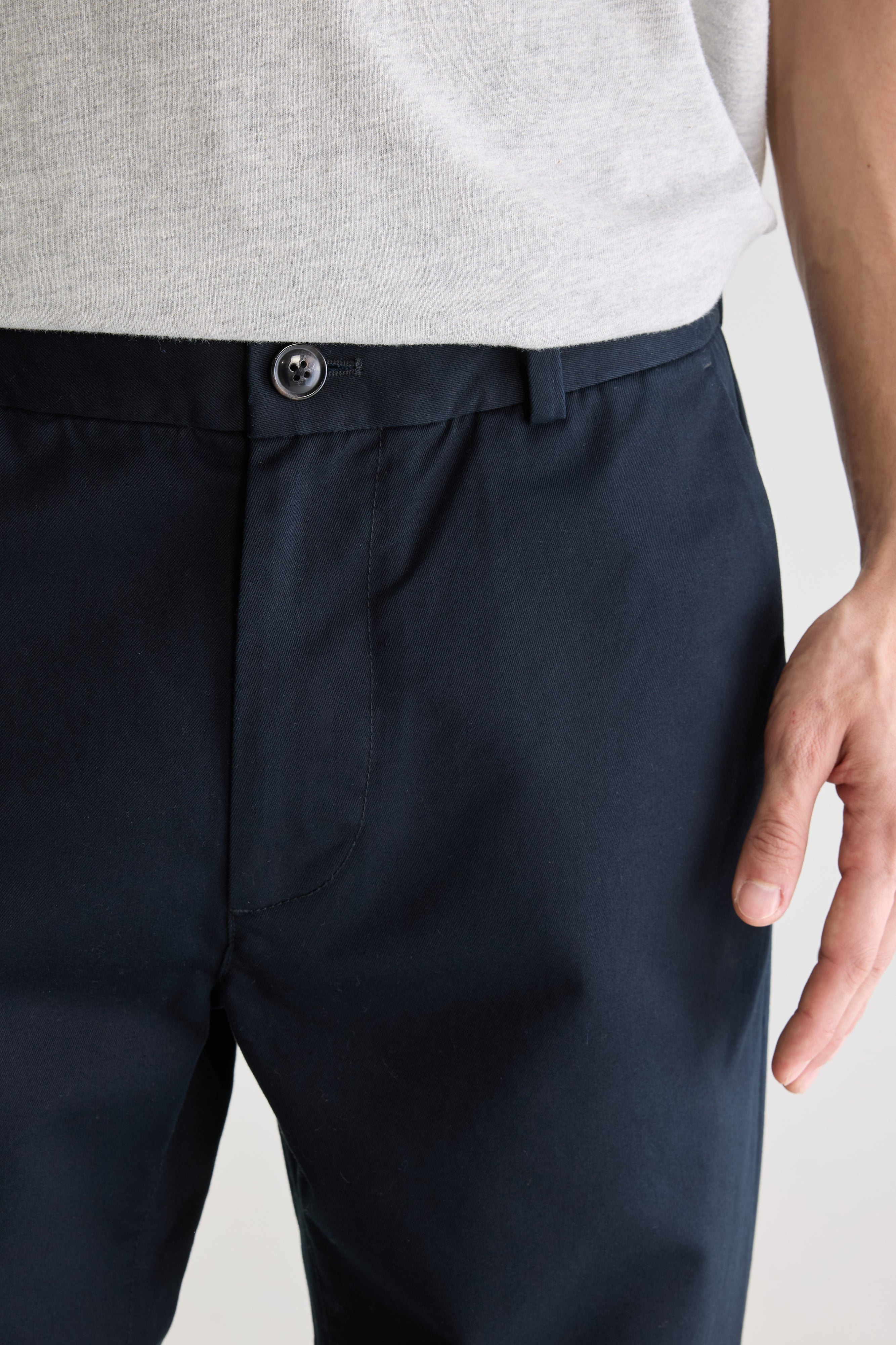 Jaggot chino trousers (251 / M / NAVY)