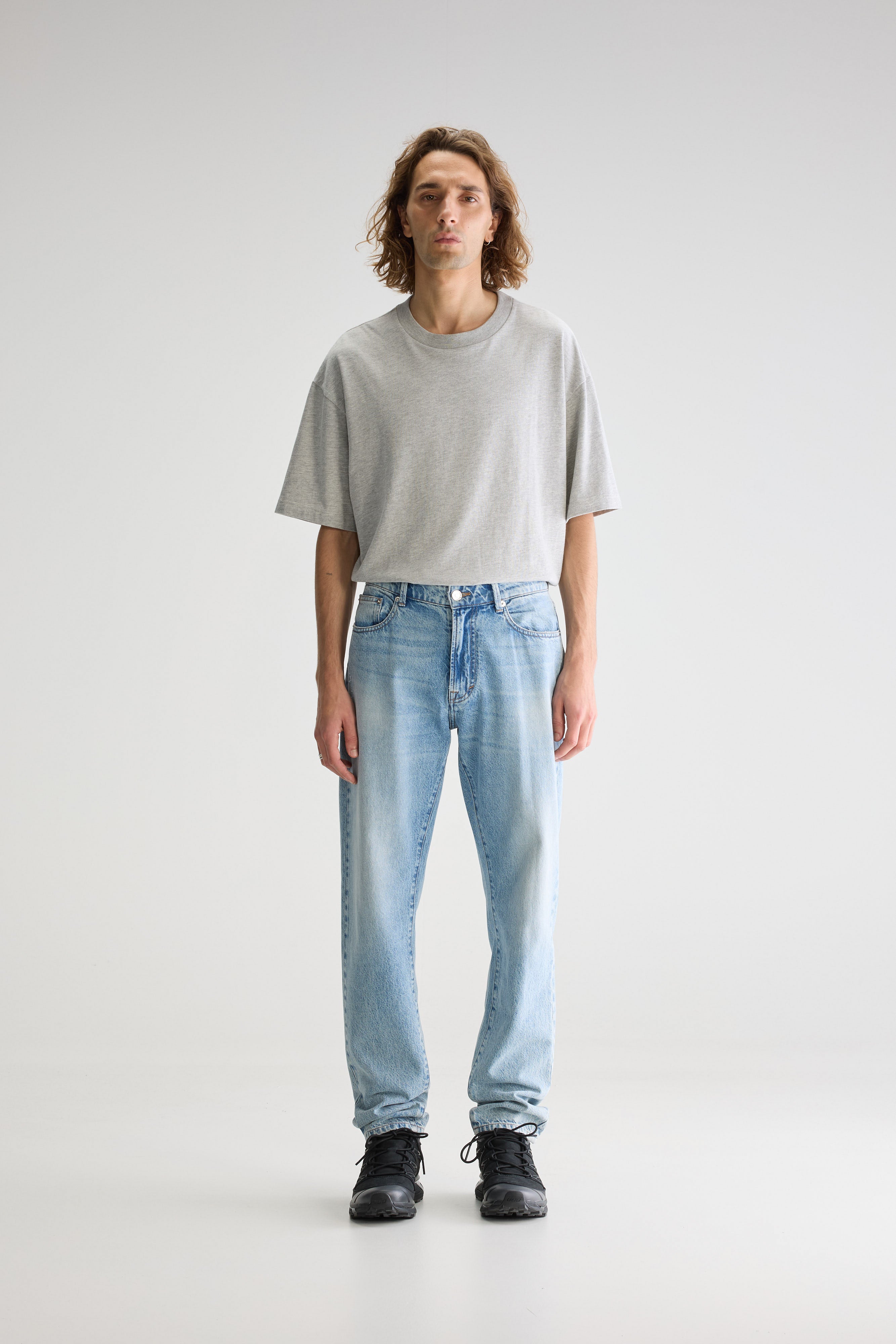 Denim N. 04 Jean Fuselé - Lt blue bleach Pour Homme | Bellerose