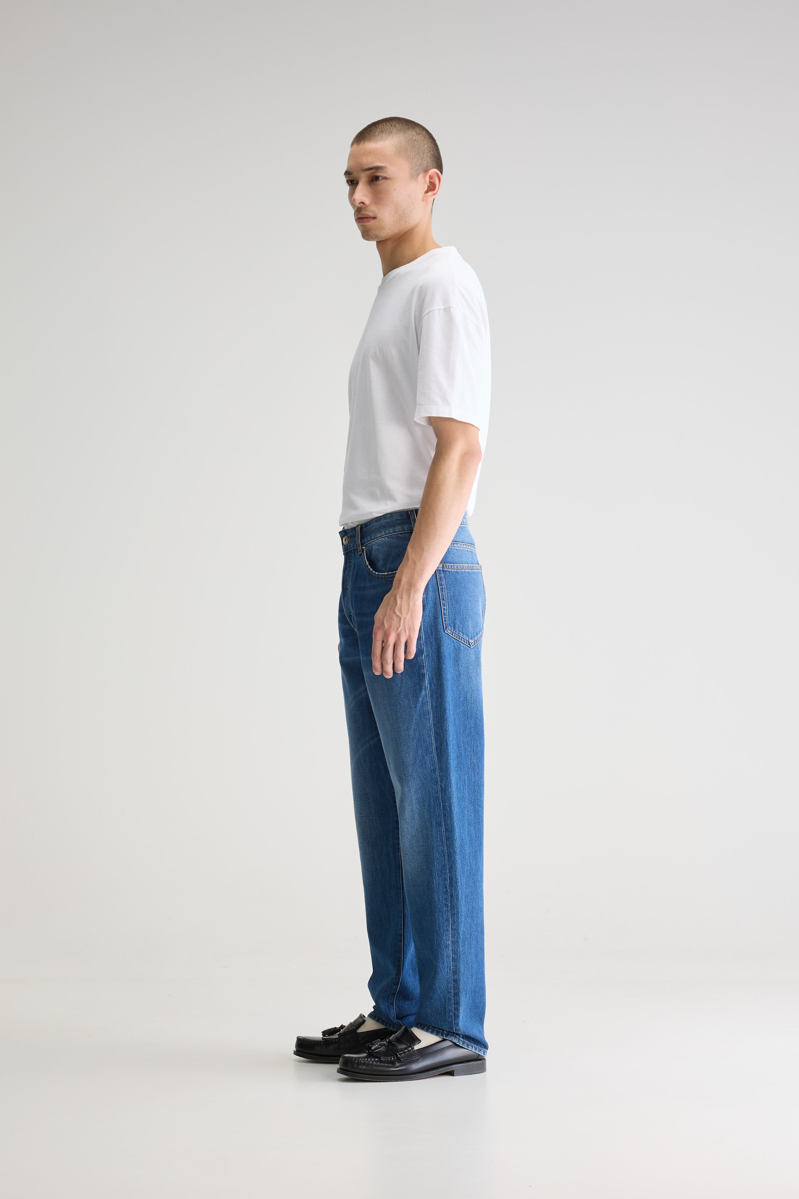 Denim N. 07 relaxed jeans (251 / M / MD BLUE BLEACH)