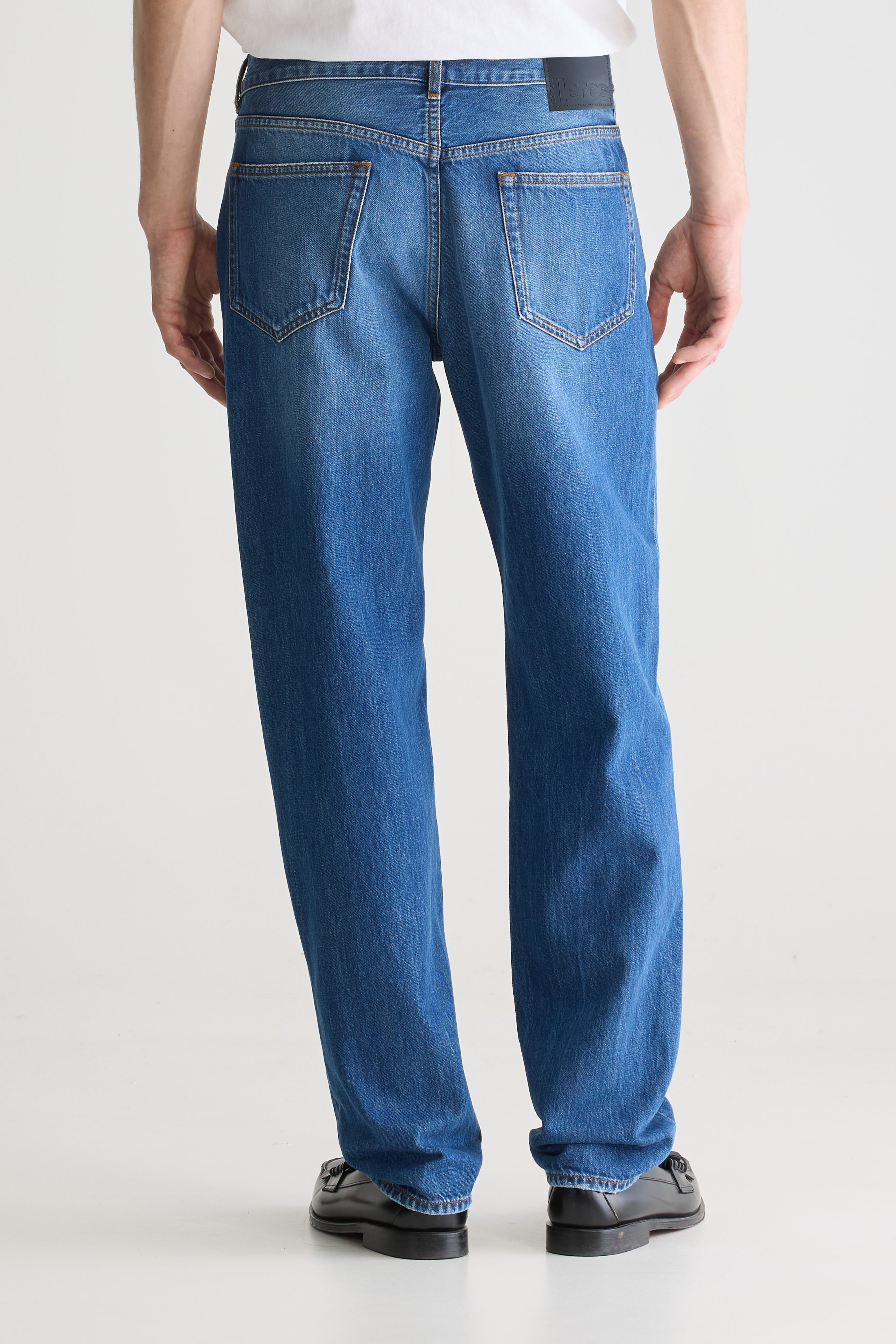 Denim N. 07 Relaxed Jeans - Md blue bleach For Men | Bellerose
