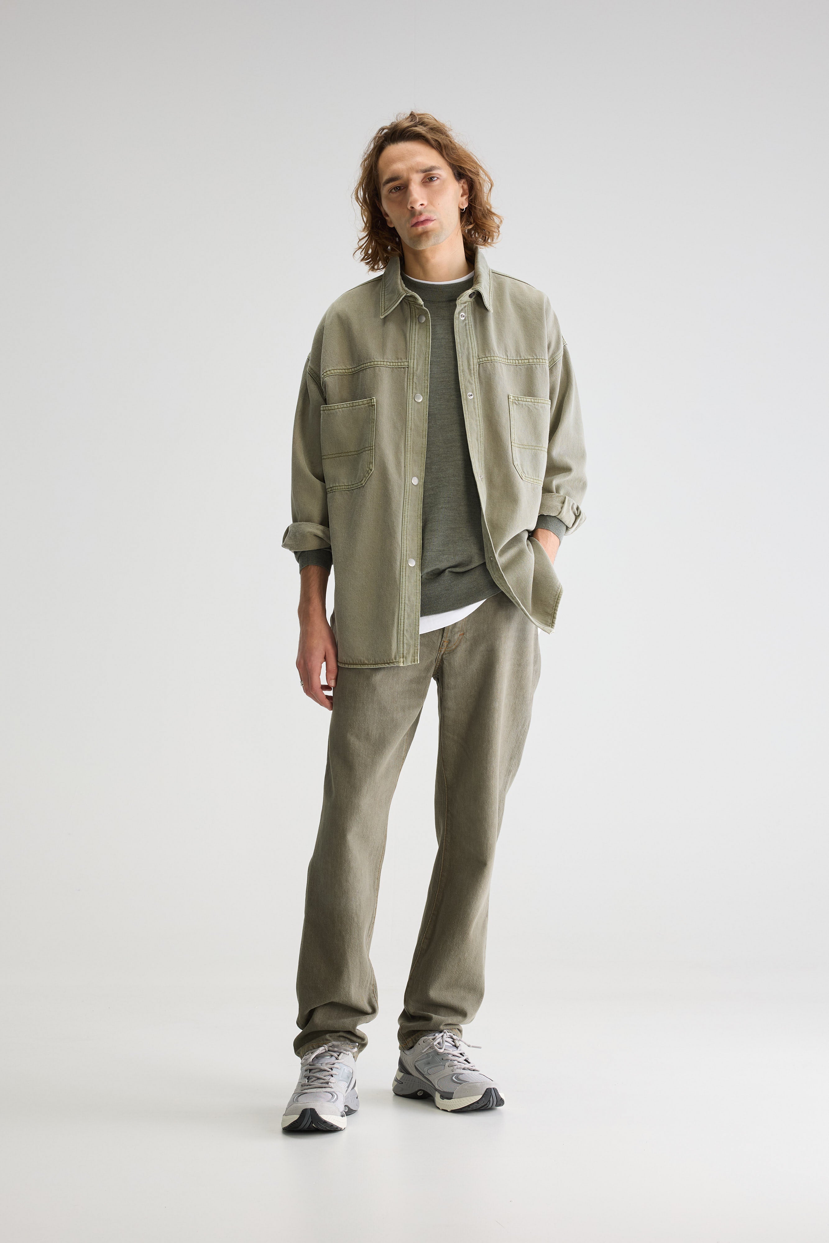 Denim N. 07 Relaxed Jeans - Military For Men | Bellerose