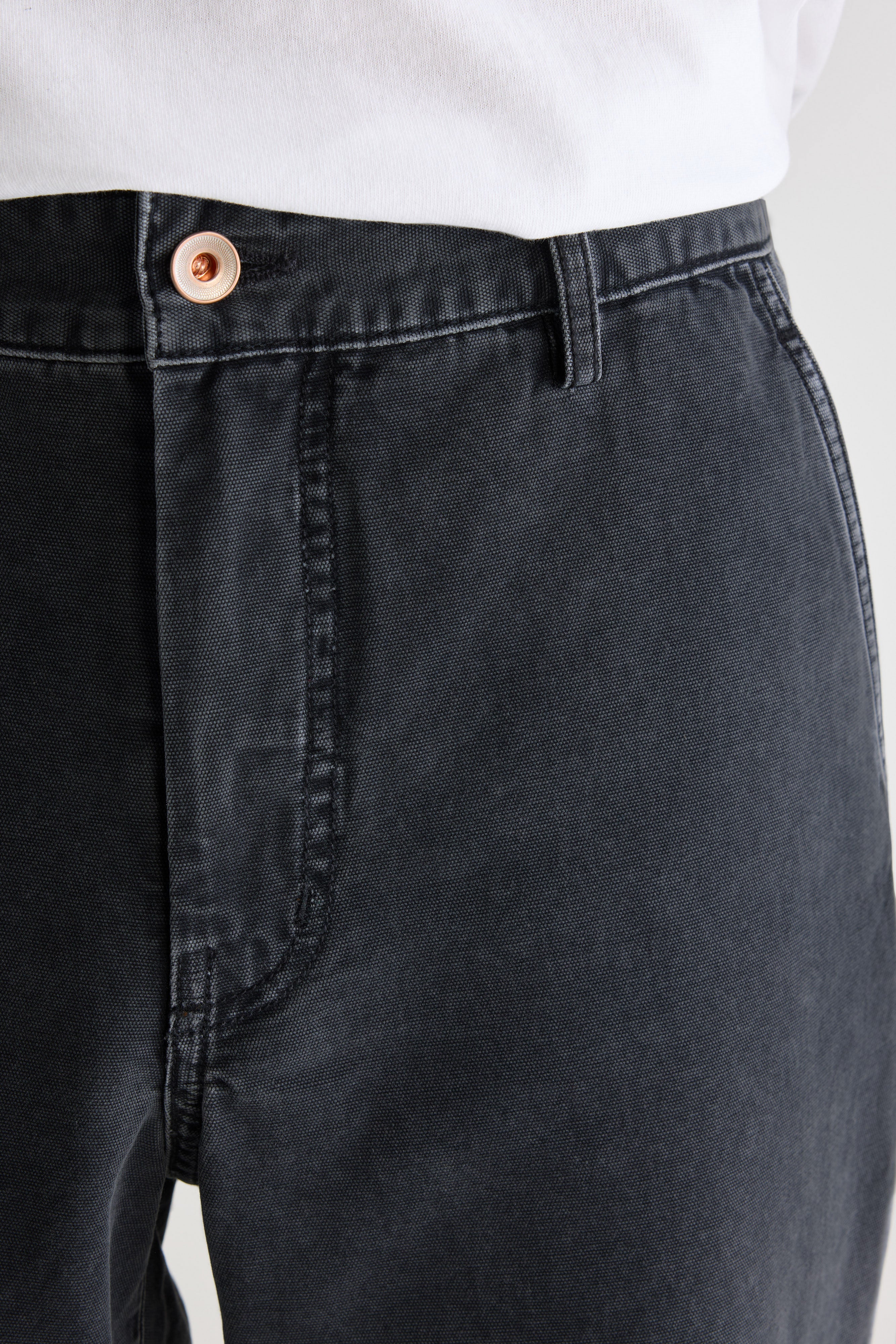 Pen straight trousers (251 / M / CHARCOAL)
