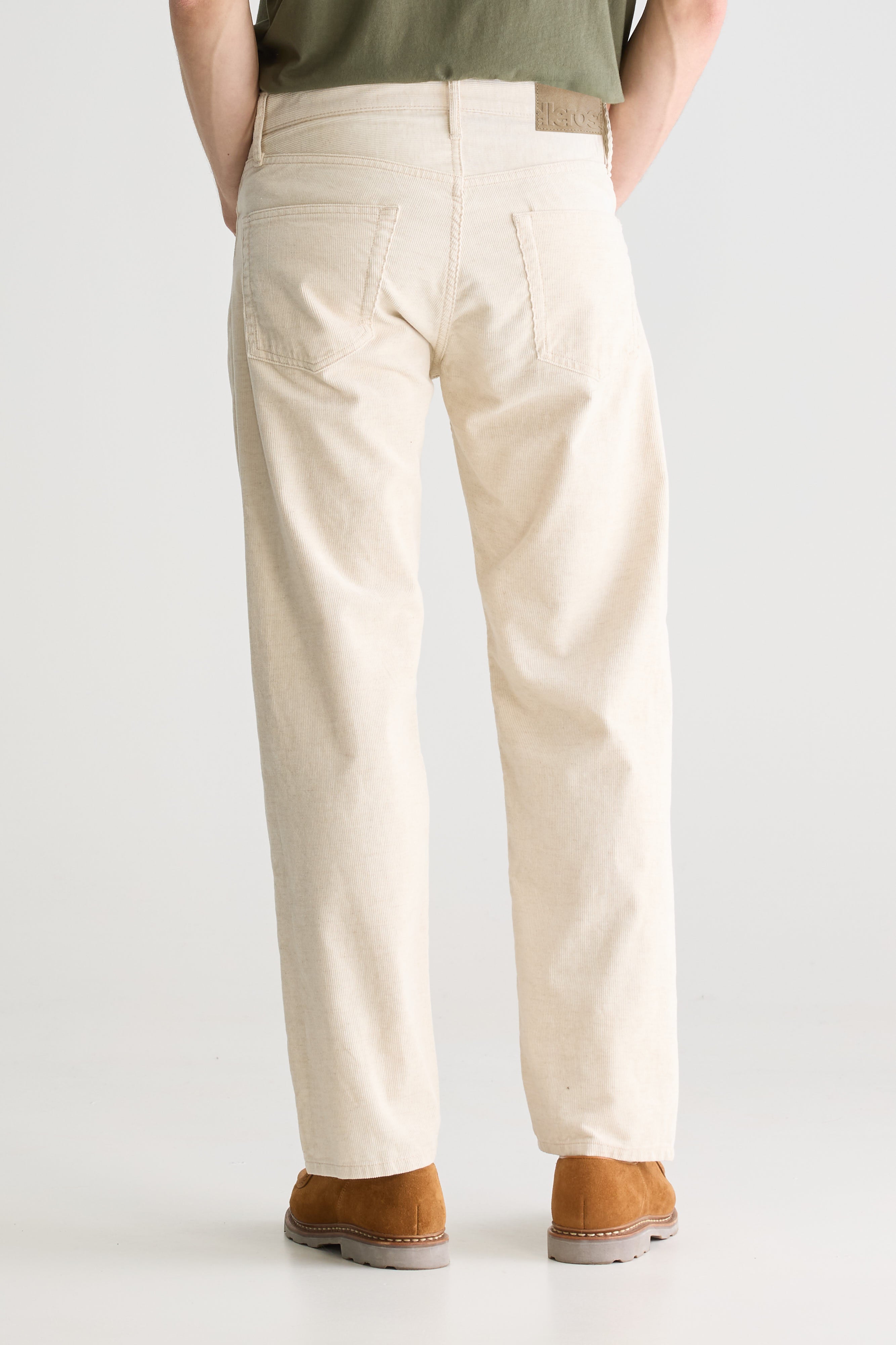 Percy dad-stijl broek (251 / M / CALCAIRE)