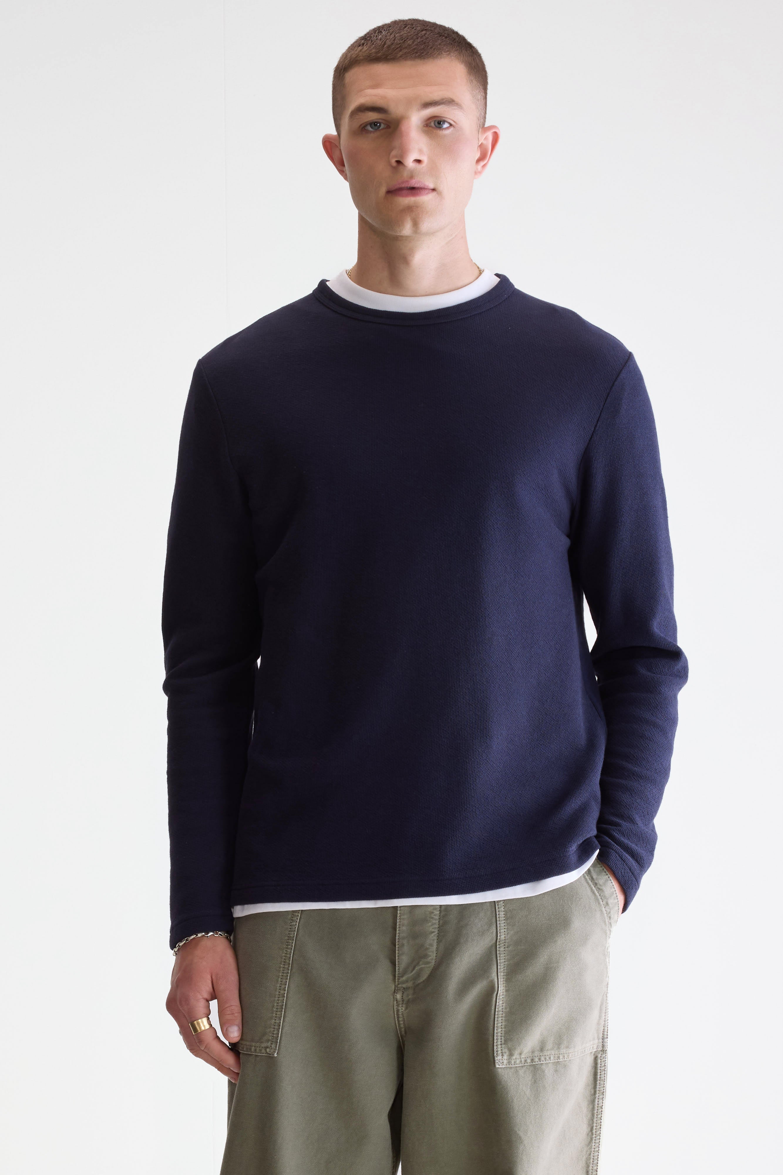 Fresh Long-sleeve T-shirt - Navy Für Men | Bellerose