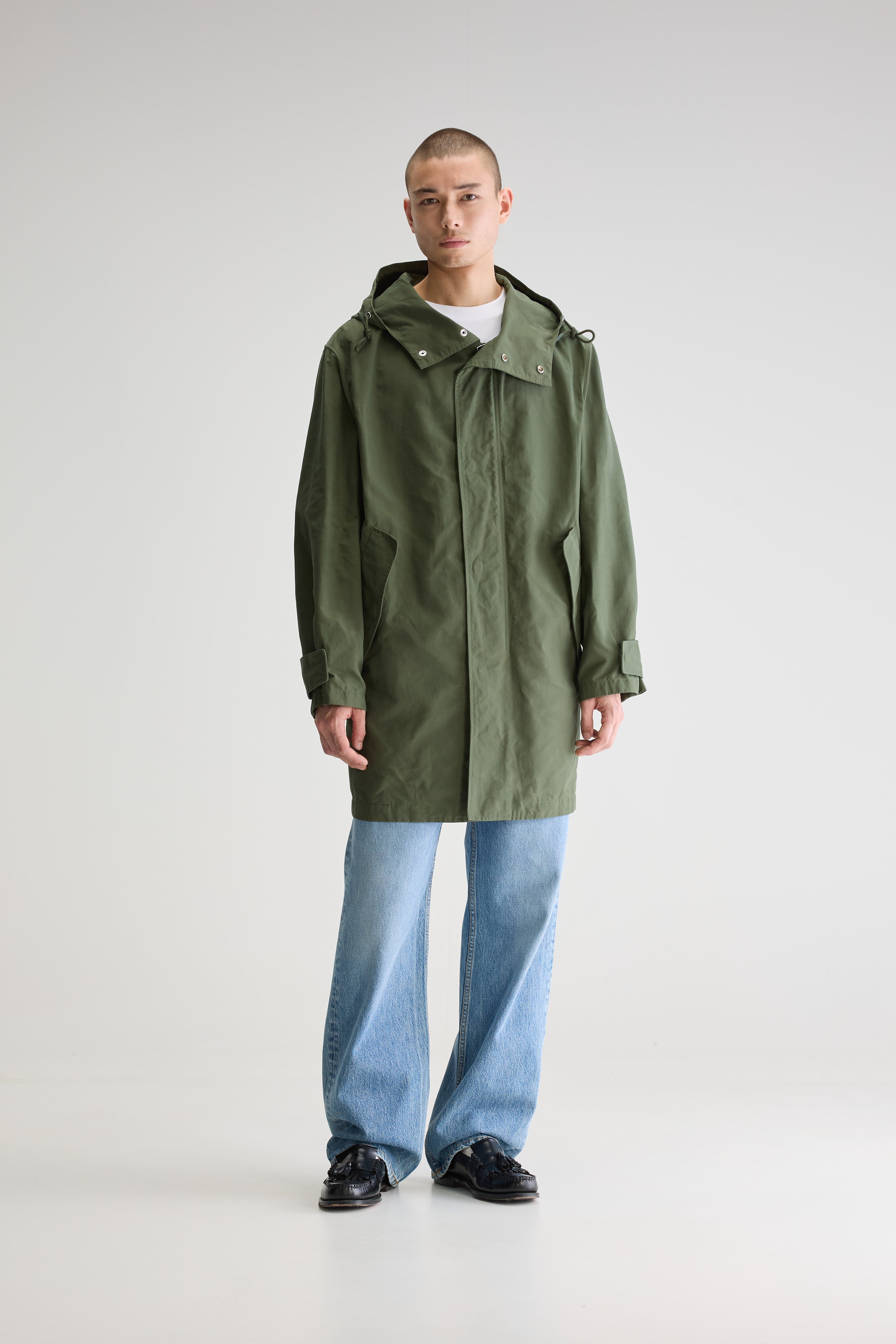 Hansom Hooded Parka - Army For Men | Bellerose