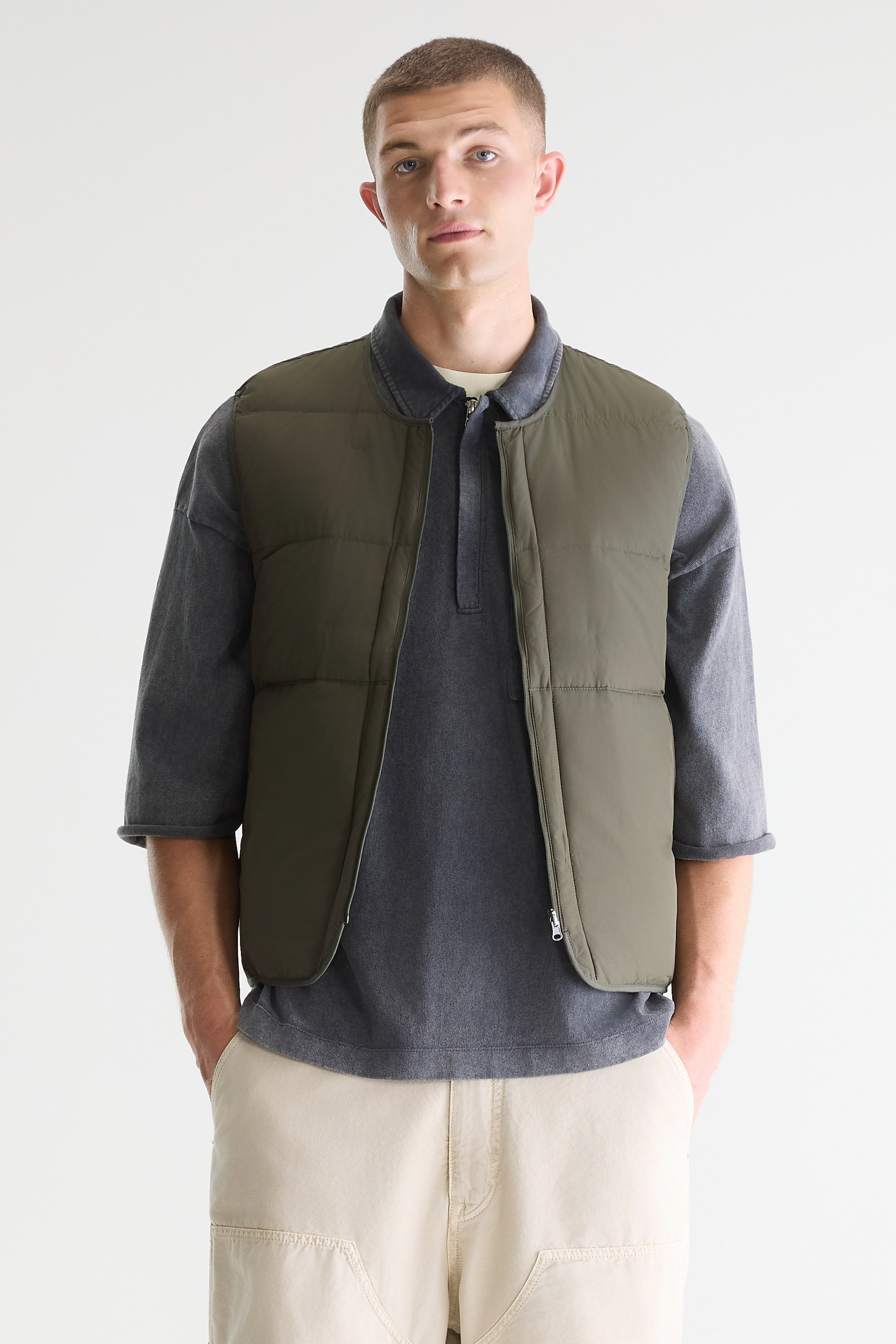 Hoch Bodywarmer - Dark olive Für Men | Bellerose
