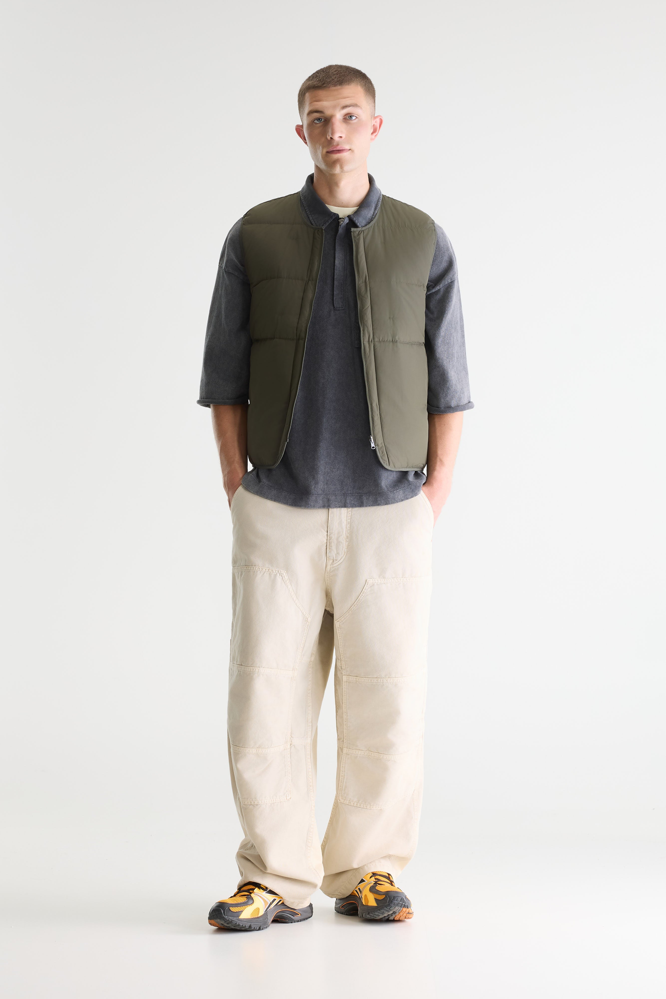 Hoch Bodywarmer - Dark olive For Men | Bellerose