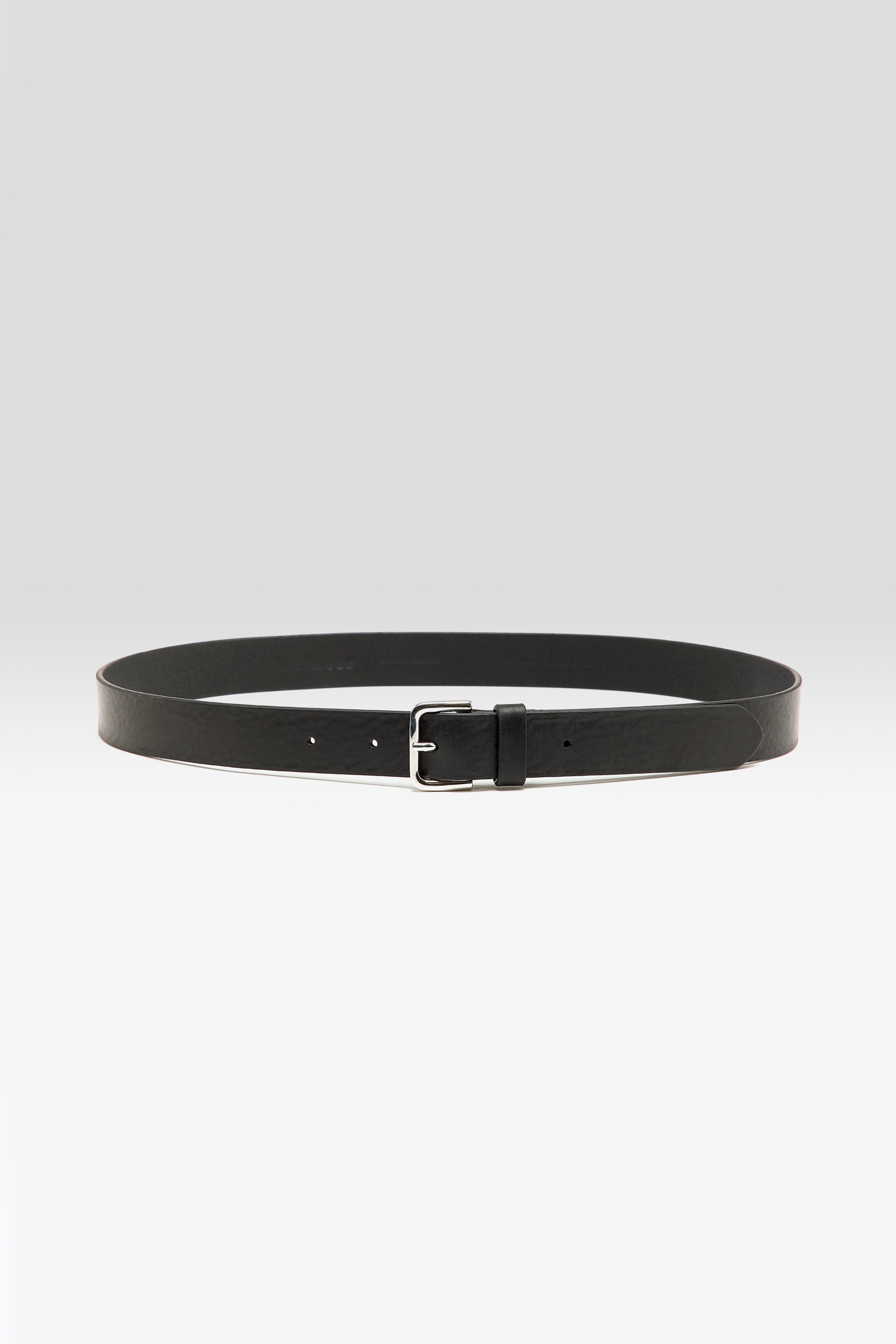 Savom Leather Belt - Black For Men | Bellerose