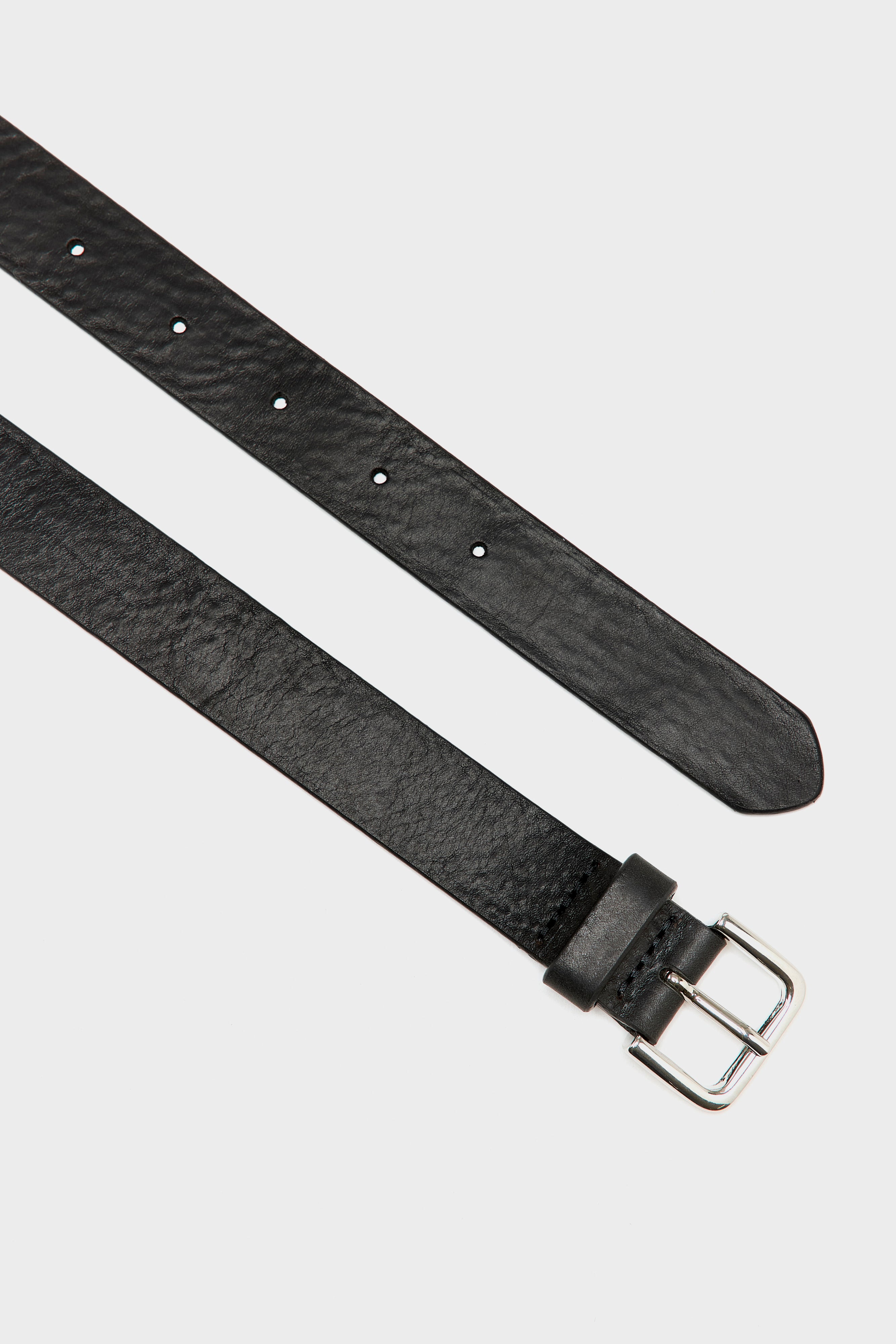 Savom Leather Belt - Black For Men | Bellerose