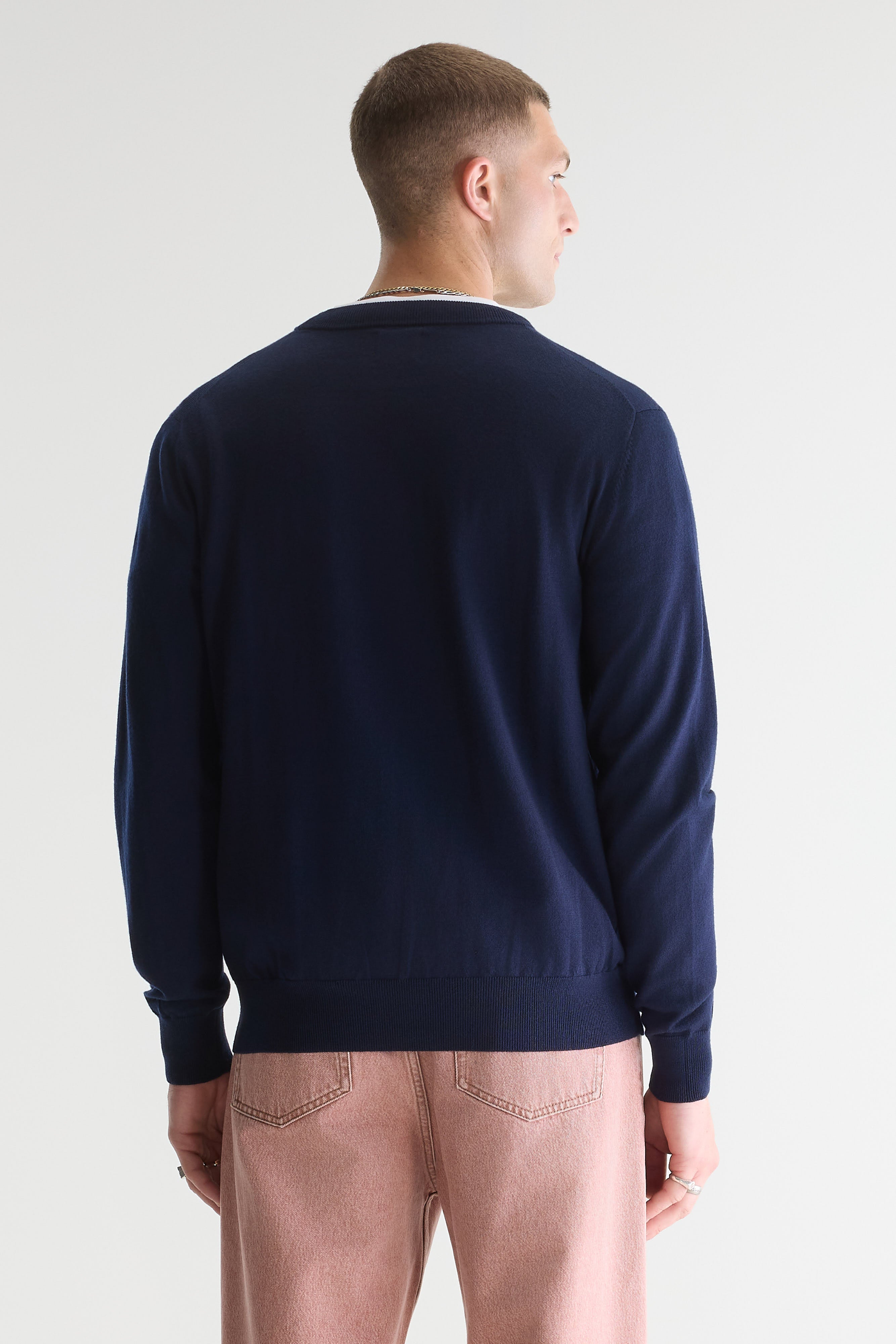 Dilliv crewneck sweater  (251 / M / NAVY)