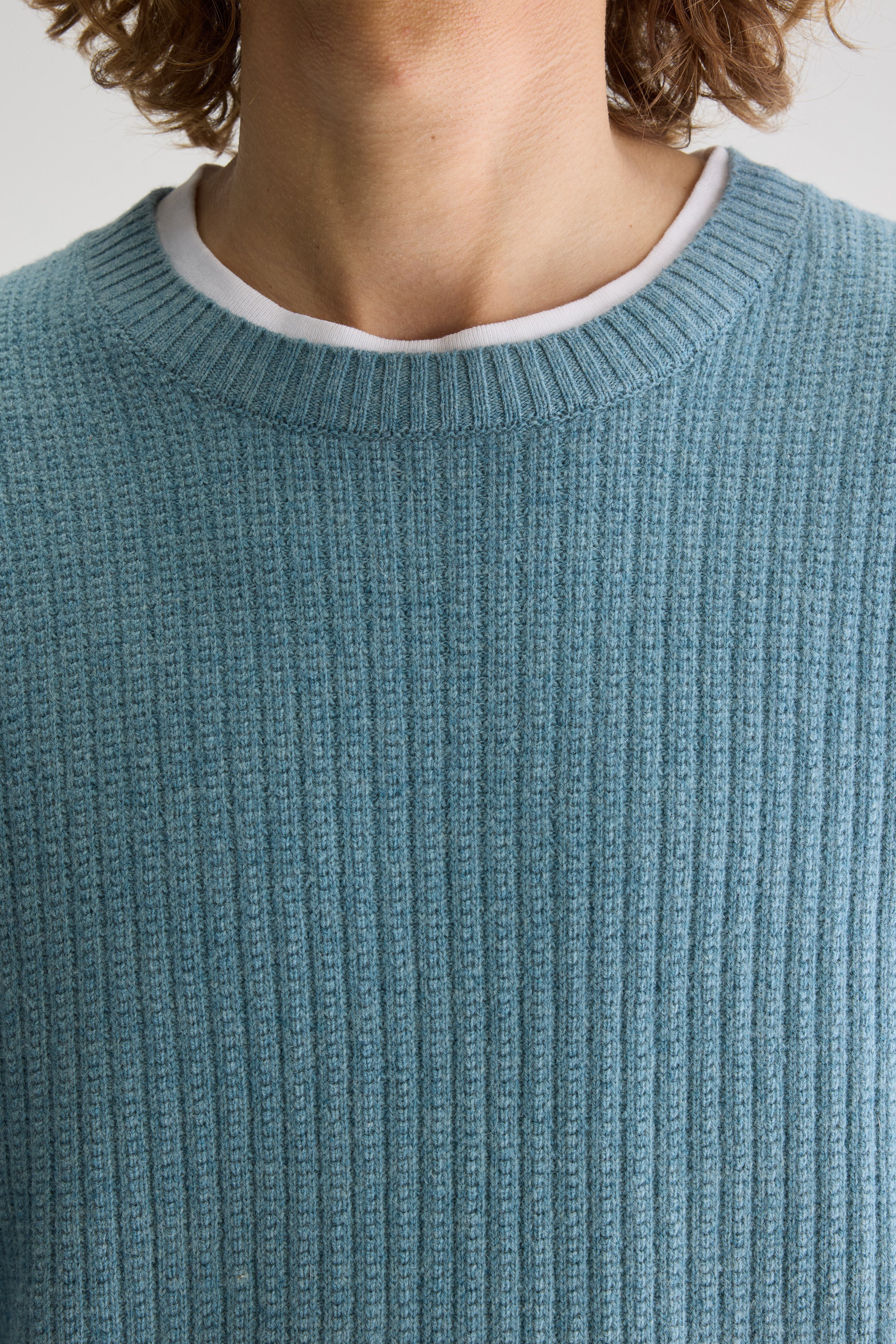 Geivy crewneck sweater (251 / M / BLUE EYES)