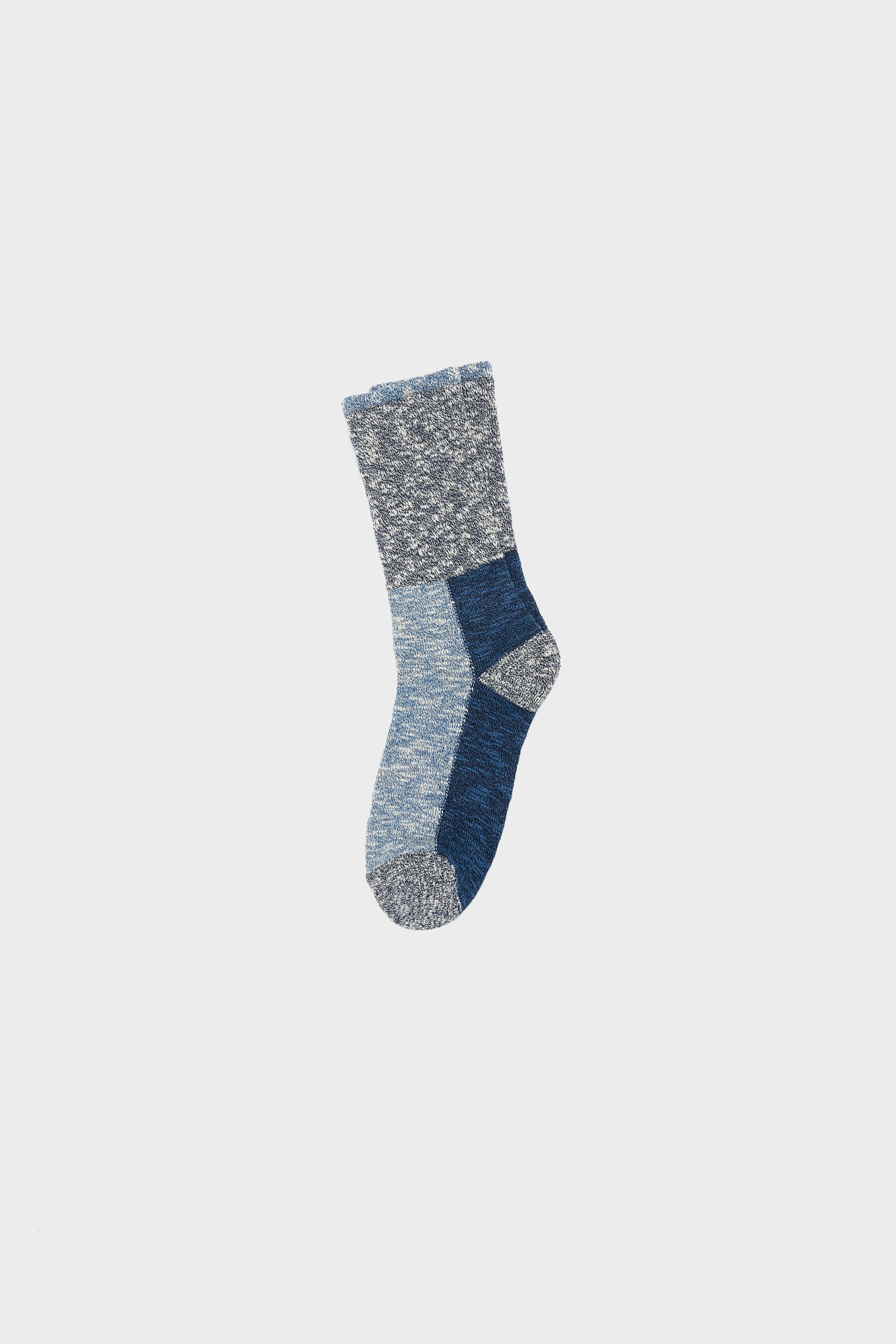 Biffi Mid-length Socks - Chambray For Men | Bellerose