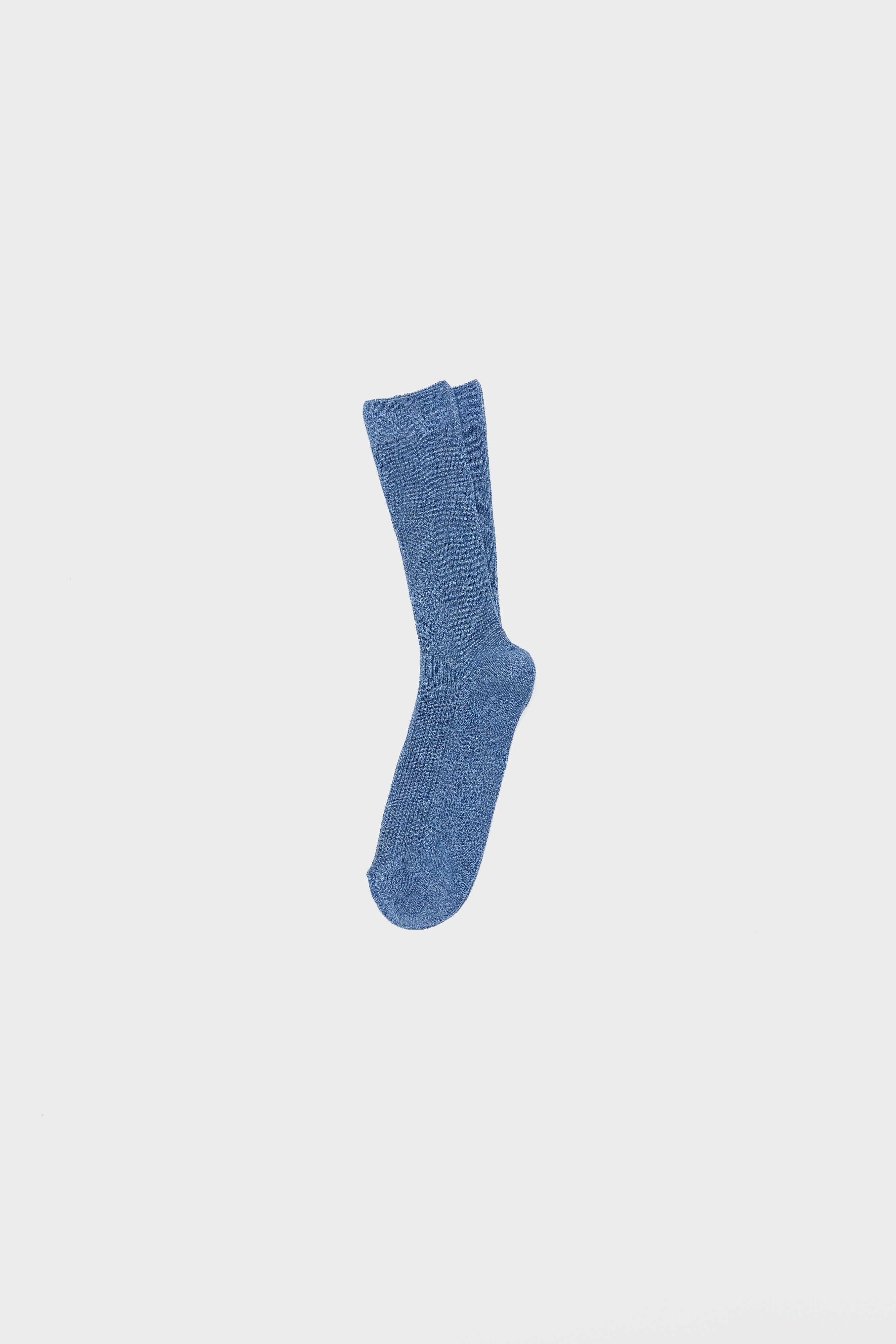 Bapem Mid-length Socks - Blue shirt For Men | Bellerose
