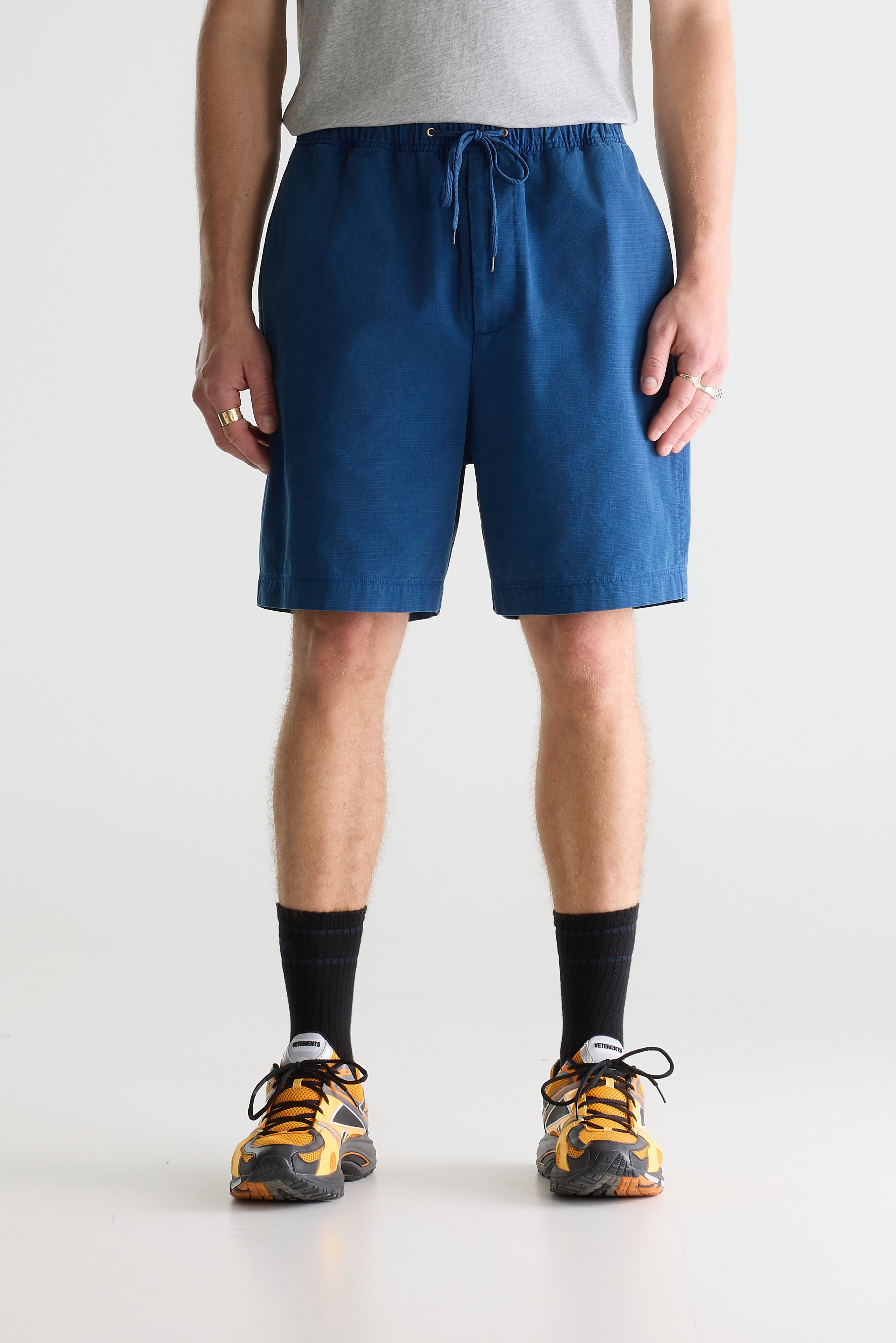 Flank Wijde Korte Broek - Worker Voor Heren | Bellerose