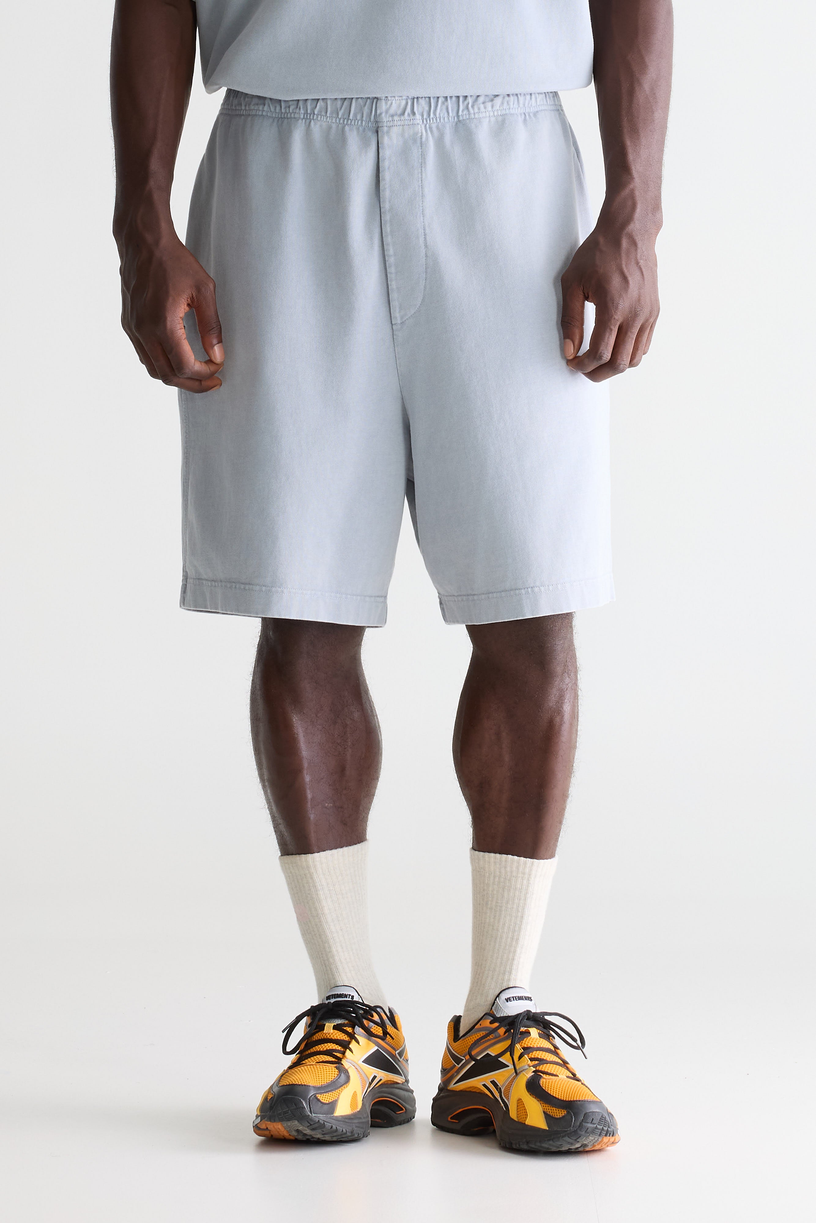 Flank Wide Shorts - Gloomy For Men | Bellerose