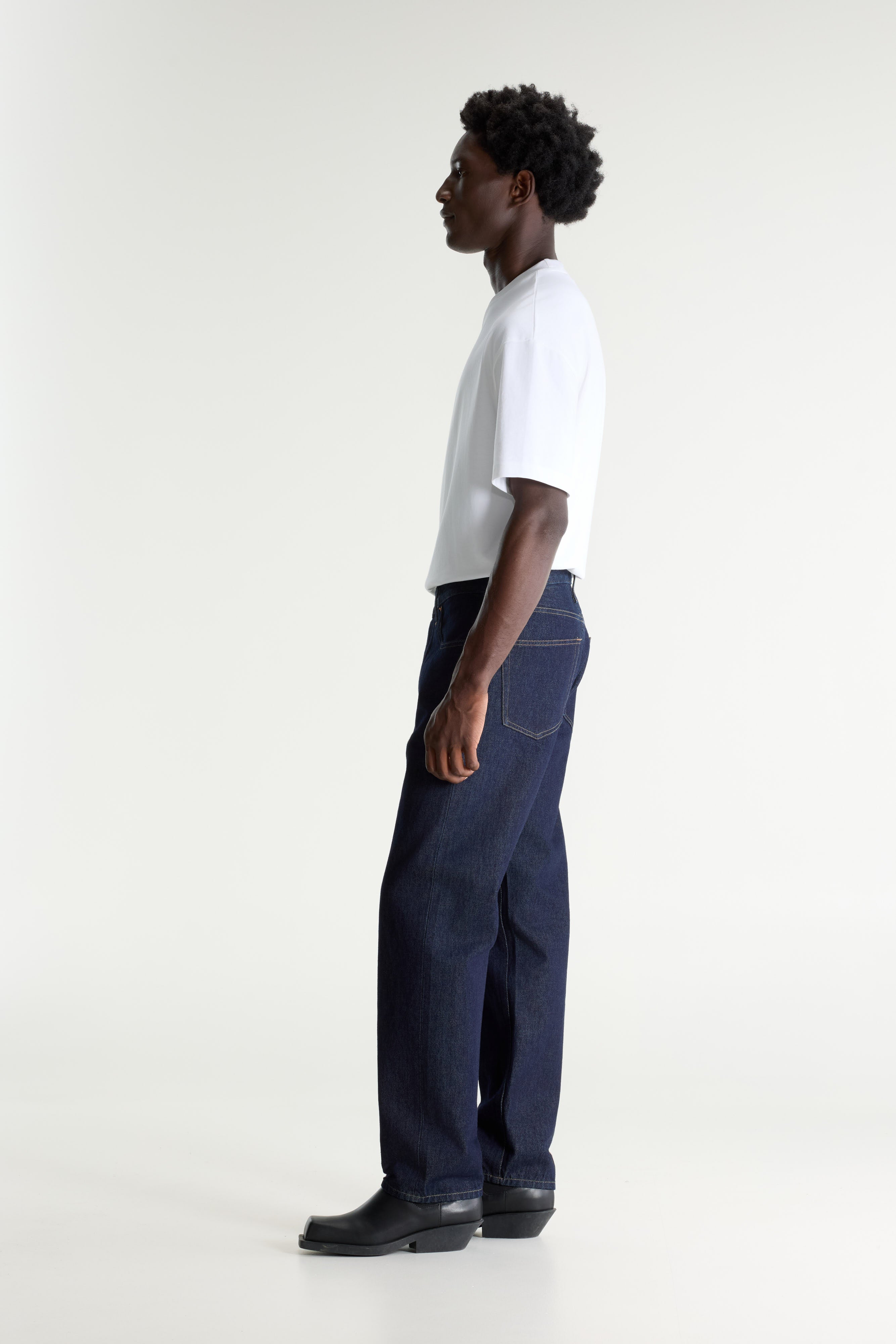 Denim N. 01 losse jeans (261 / M / BLUE RINSE)