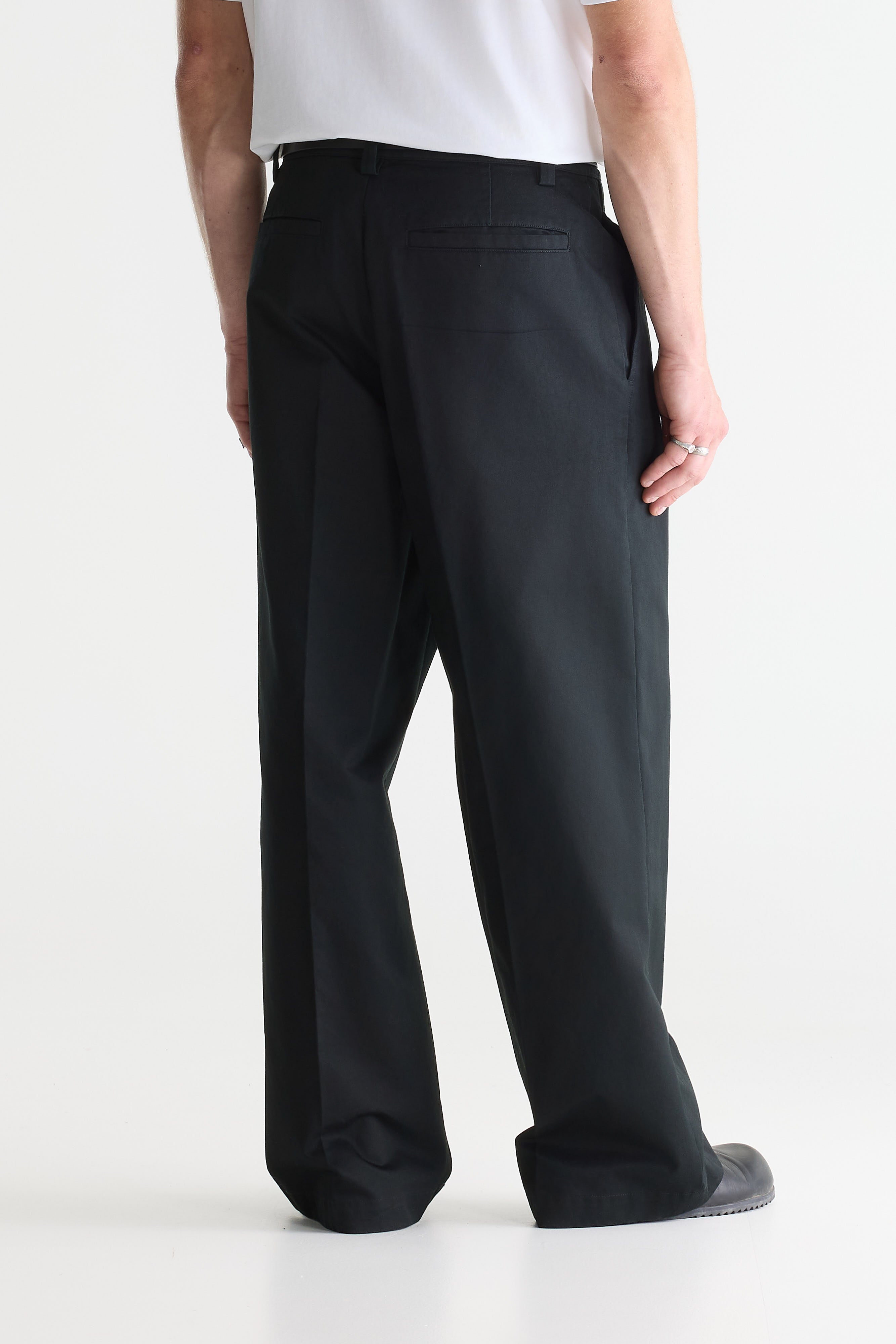 Swag wide trousers (261 / M / BLACK)