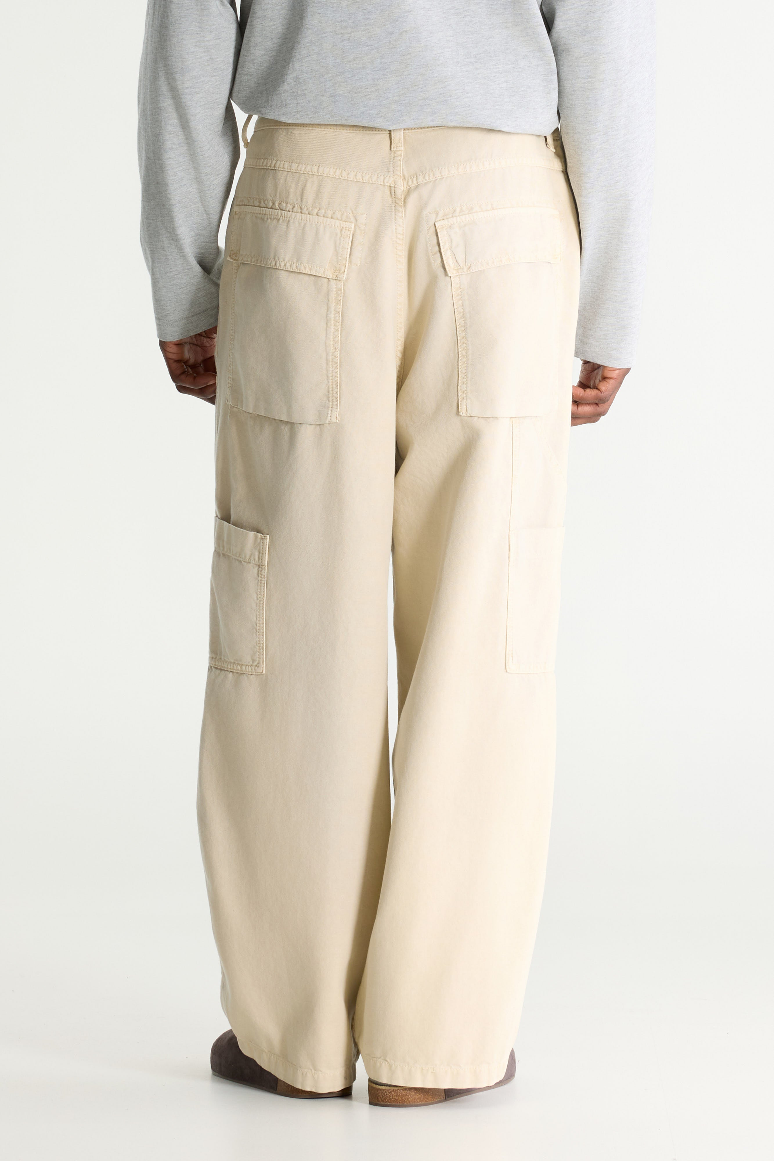 Panga baggy trousers (261 / M / BONE)