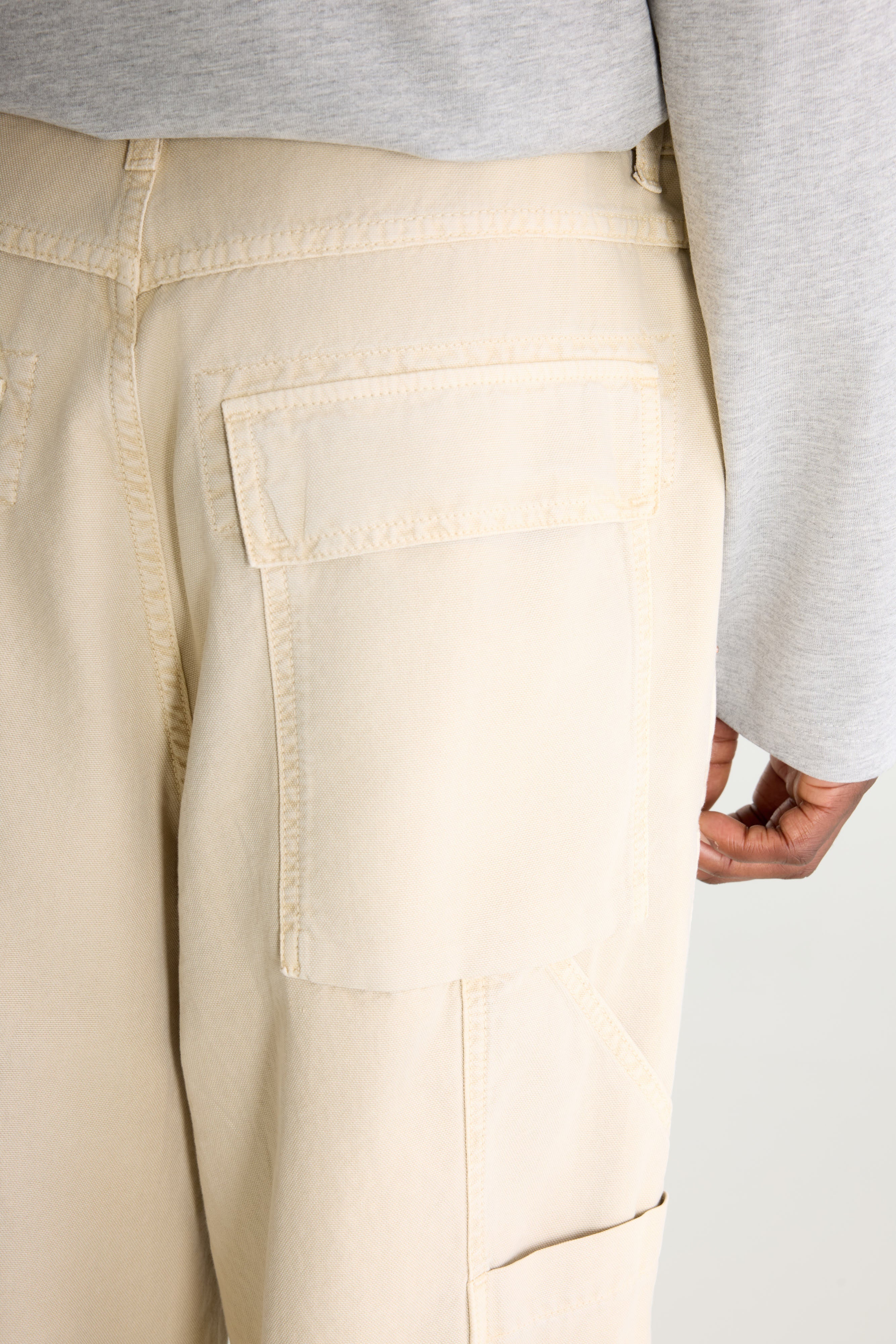 Panga baggy trousers (261 / M / BONE)