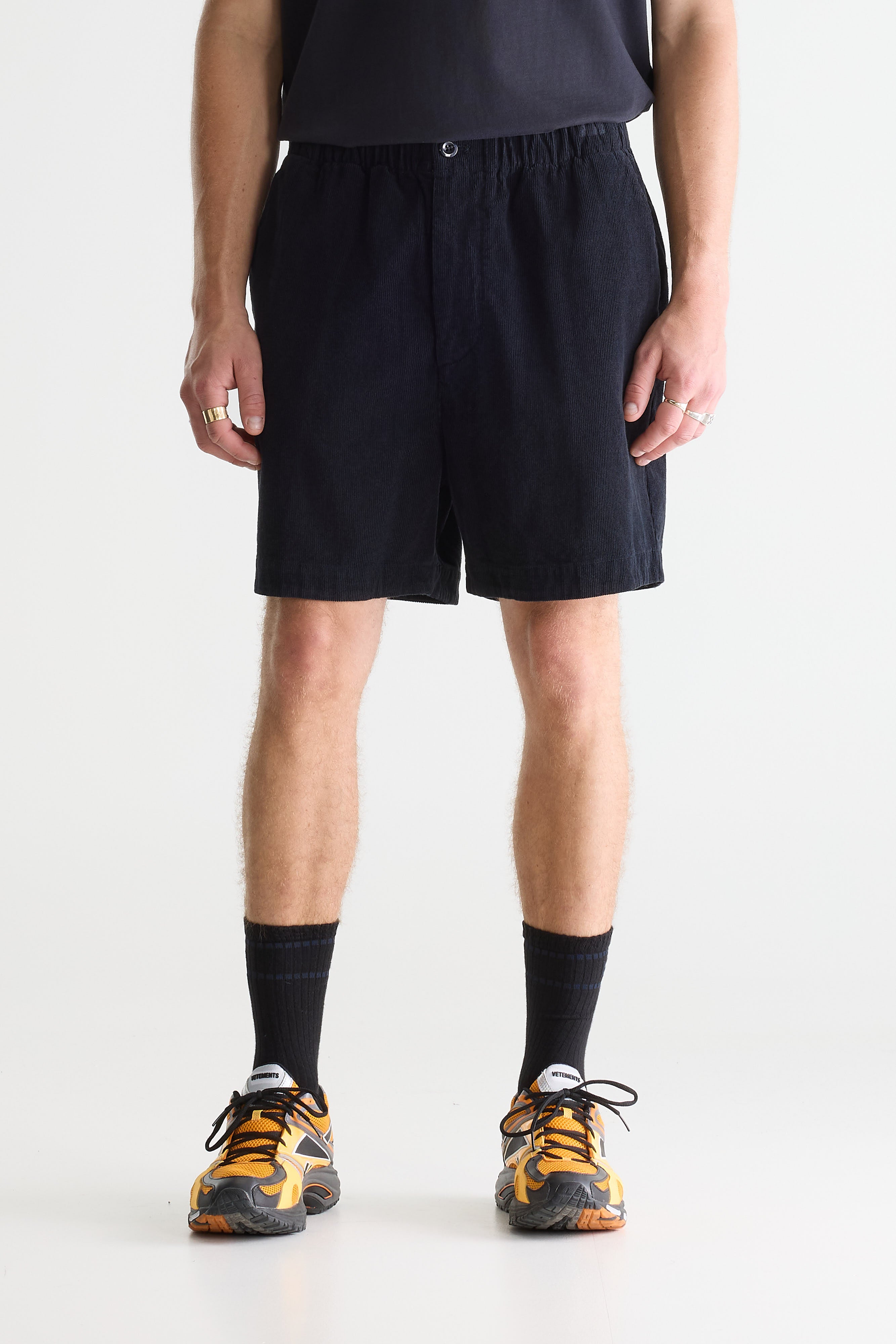 Jug Loose Shorts - Navy For Men | Bellerose