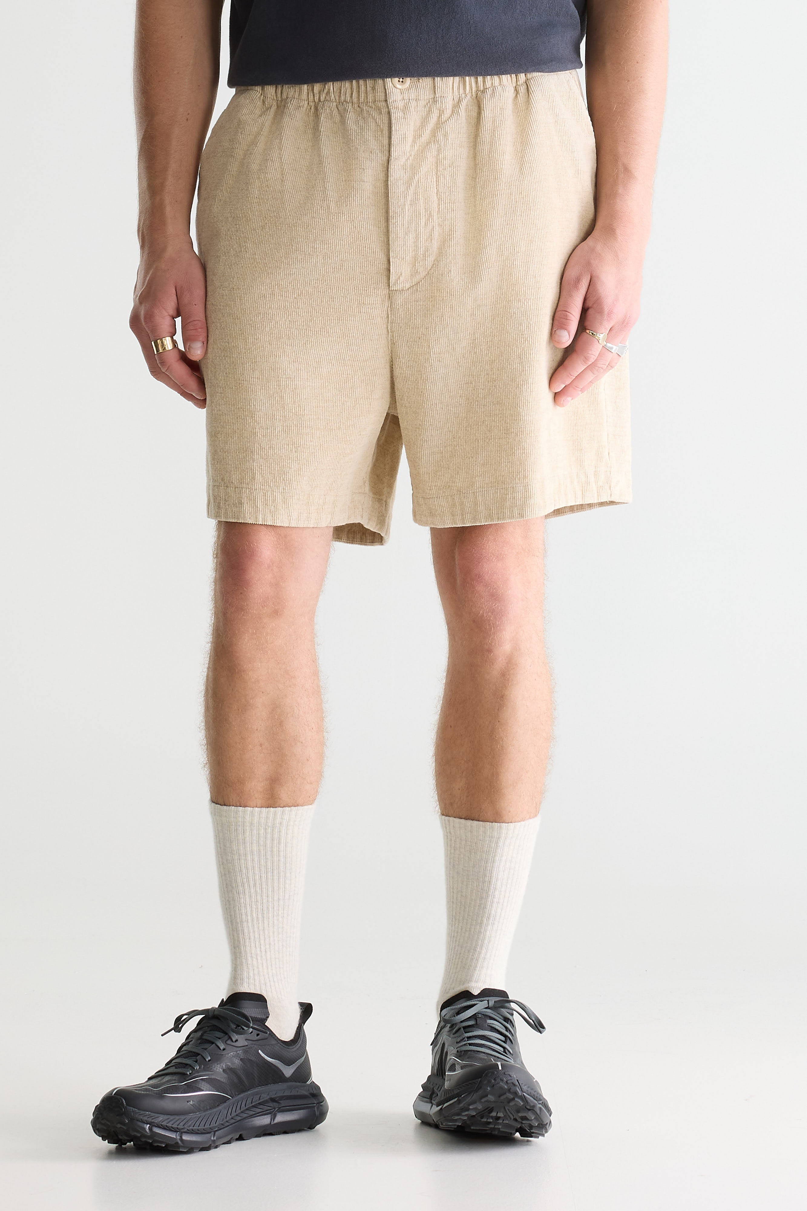 Jug Loose Shorts - Calcaire For Men | Bellerose