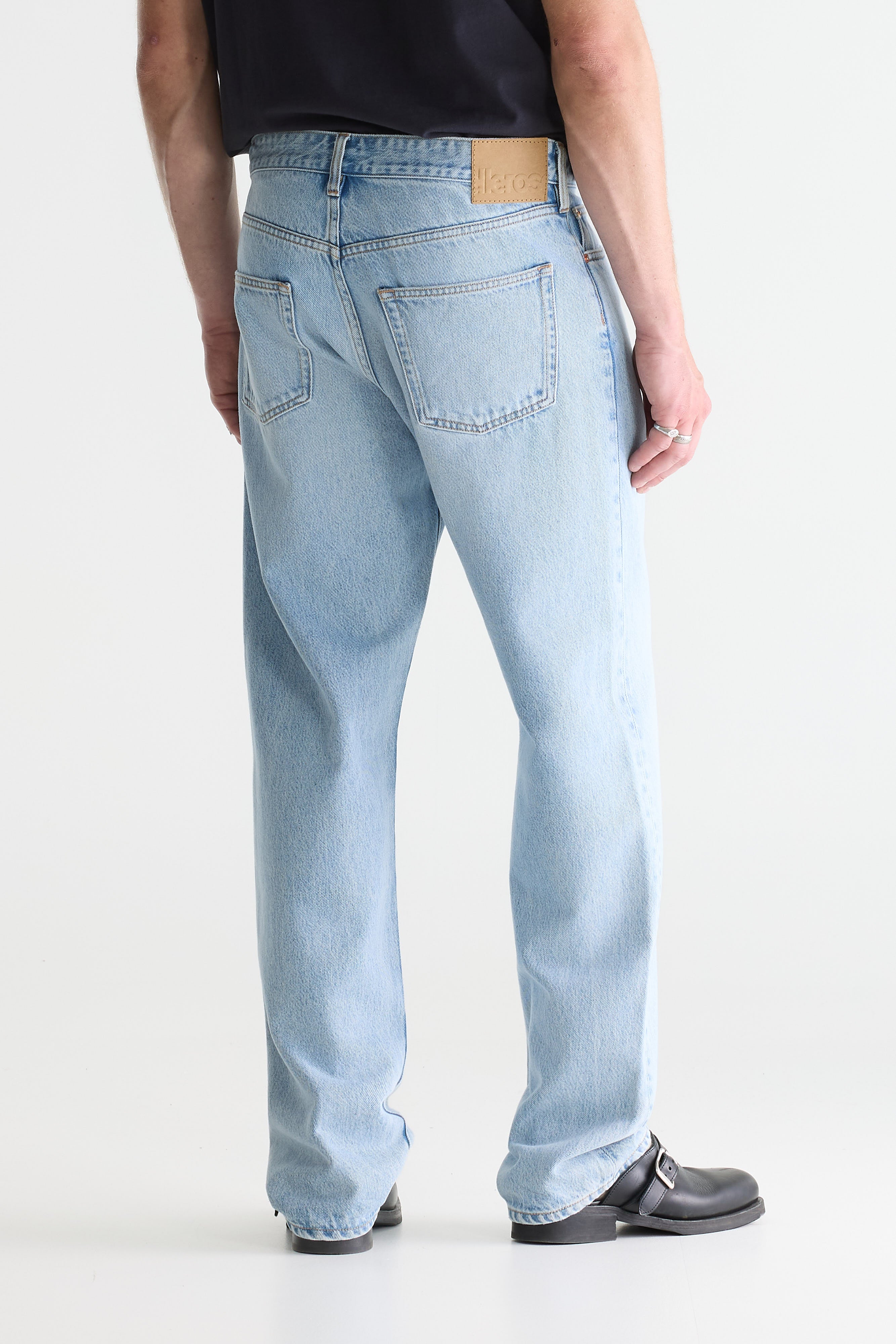 Denim N. 09 rechte jeans (261 / M / USED LT BLUE)