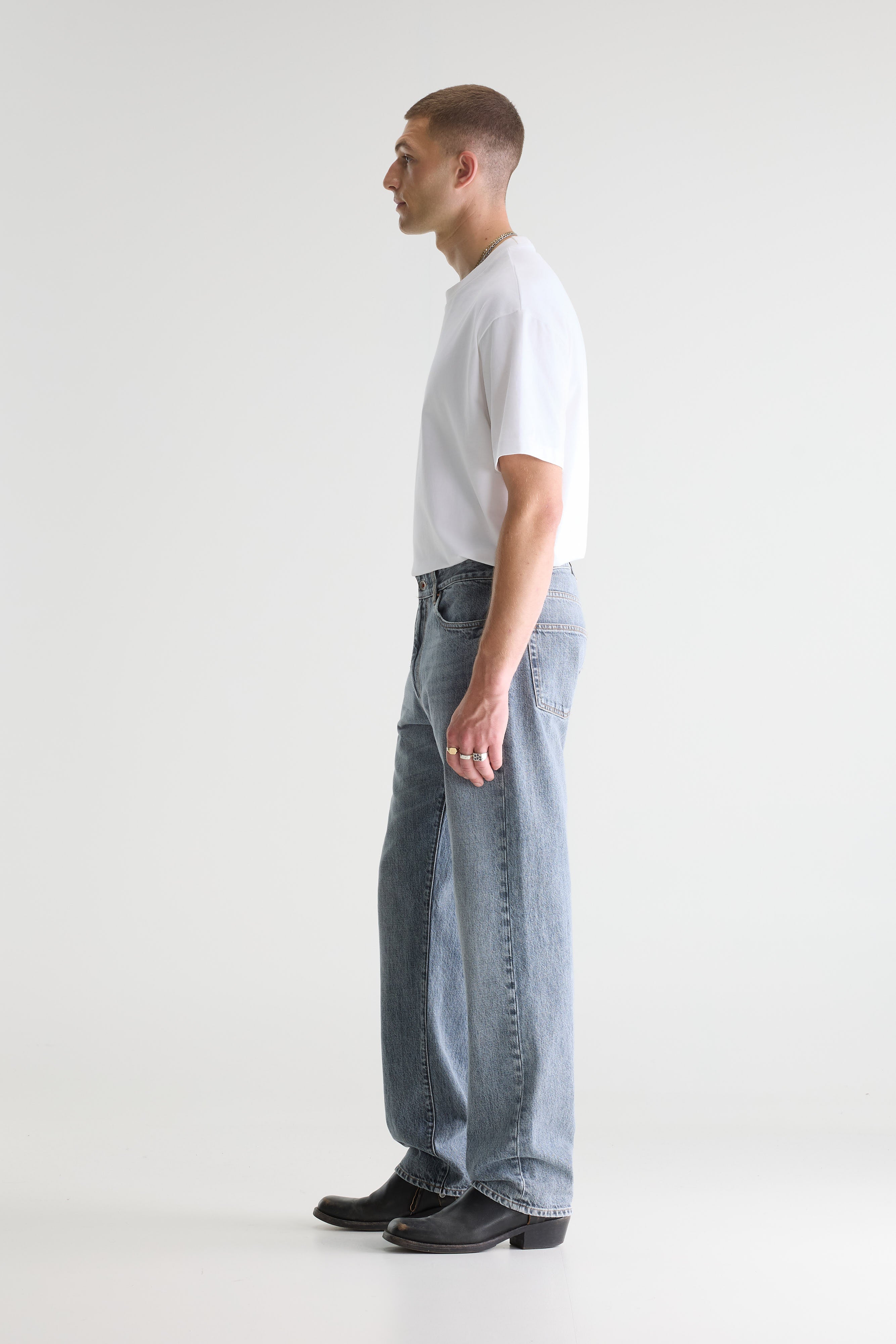 Denim N. 09 Rechte Jeans - Vintage blue Voor Heren | Bellerose